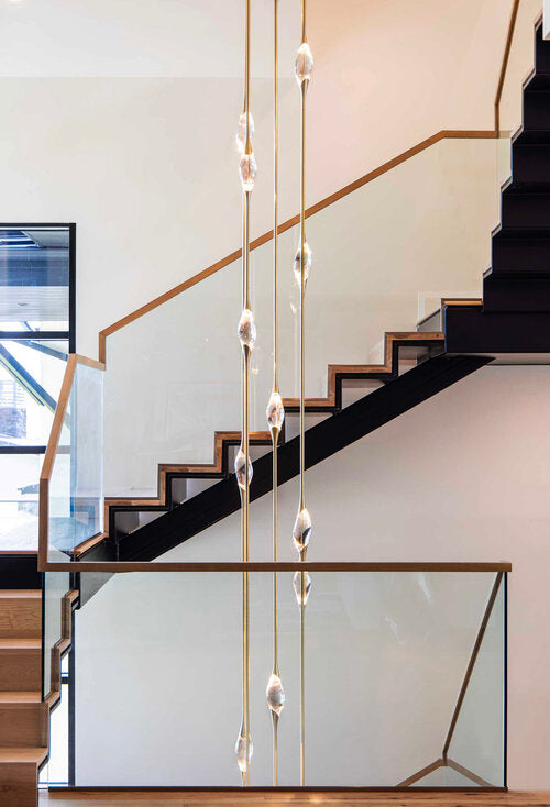 Pezzo Crystal Chandelier 21"H