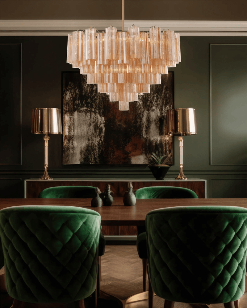 Addas Murano Chandelier 32"