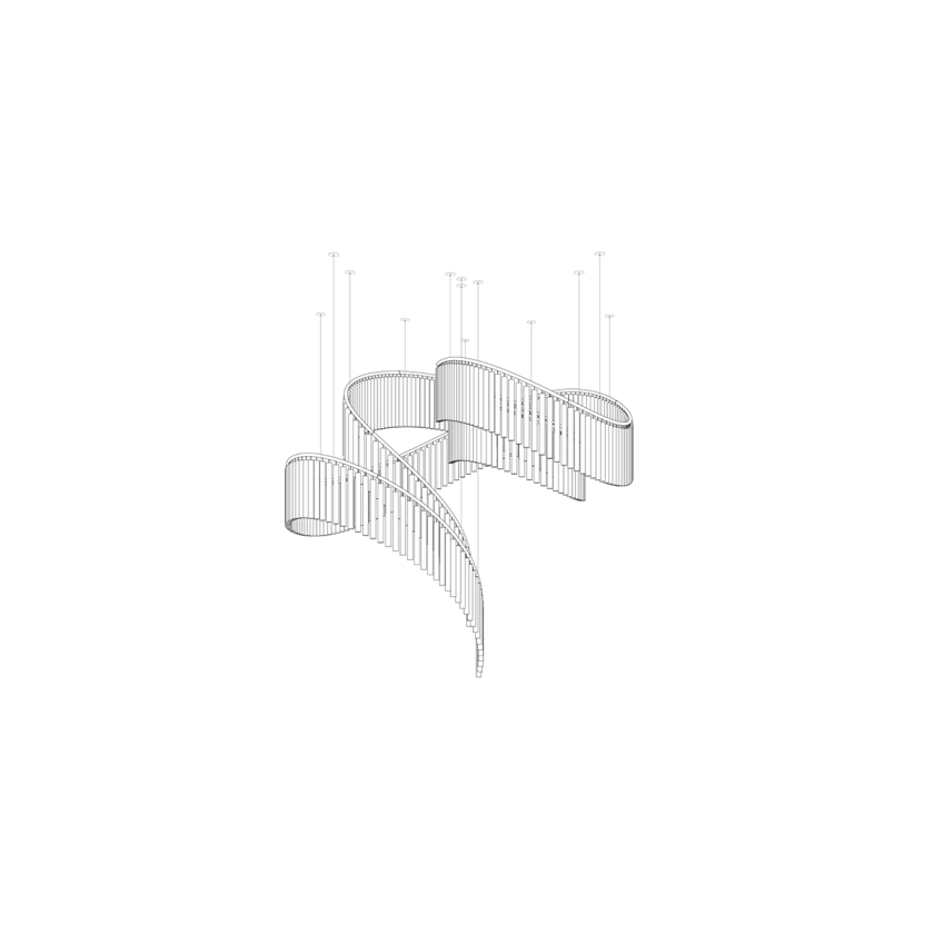 Crystal Spin Customize Chandelier