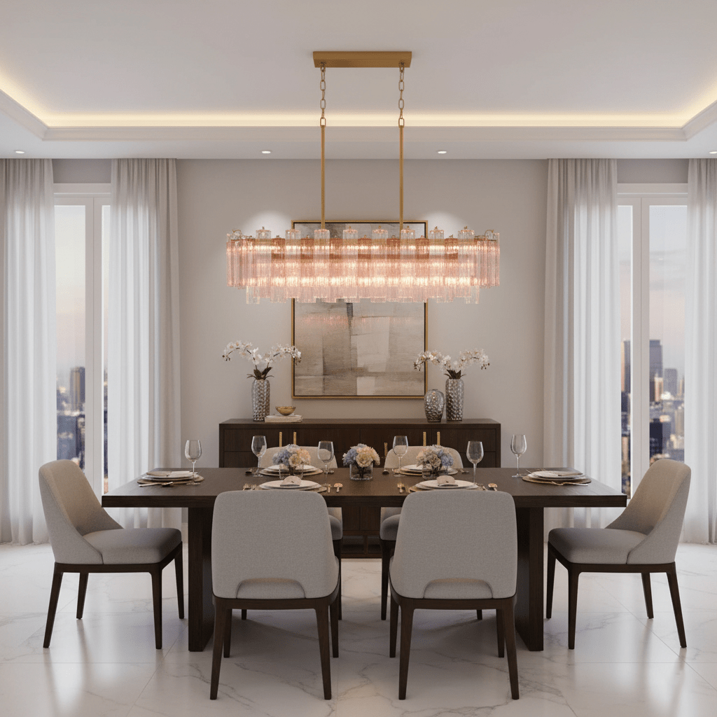 Addas Murano Linear Chandelier