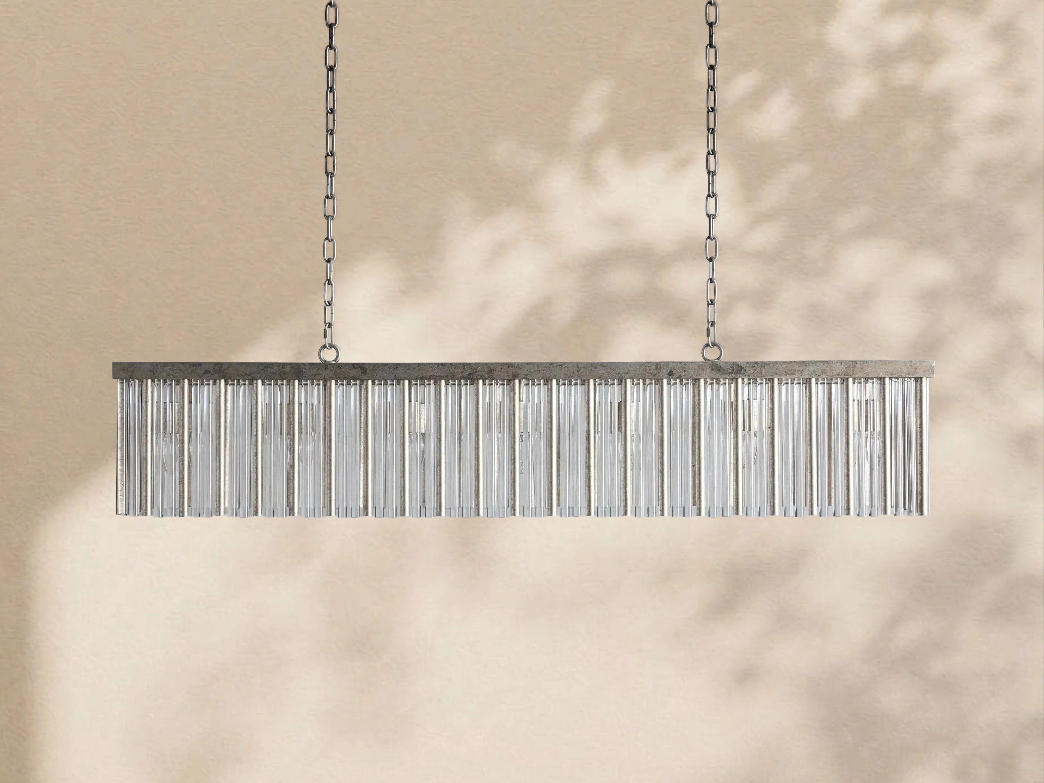 Anlucia Rectangular Chandelier 56"
