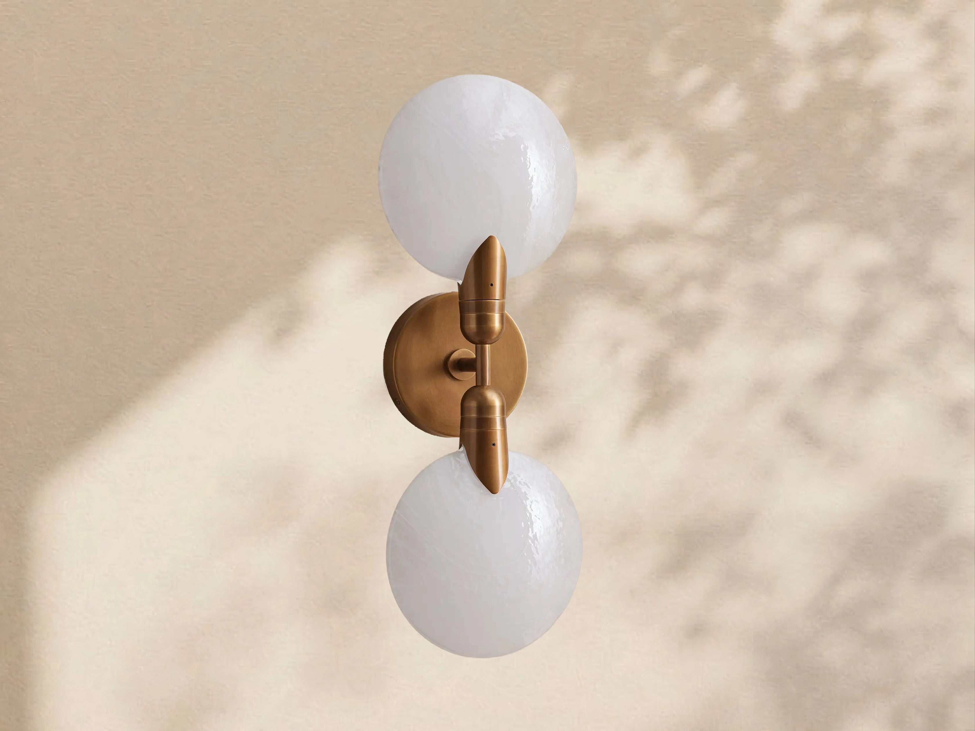 Leafloor Double Sconce