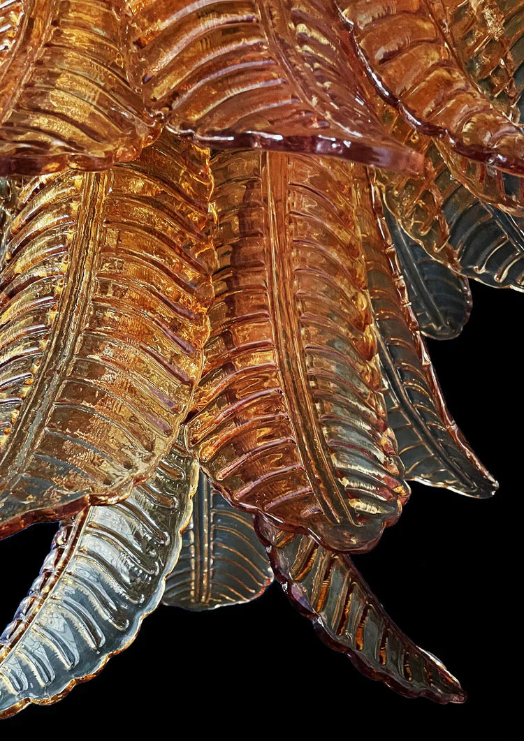 Felci Murano Glass Chandelier