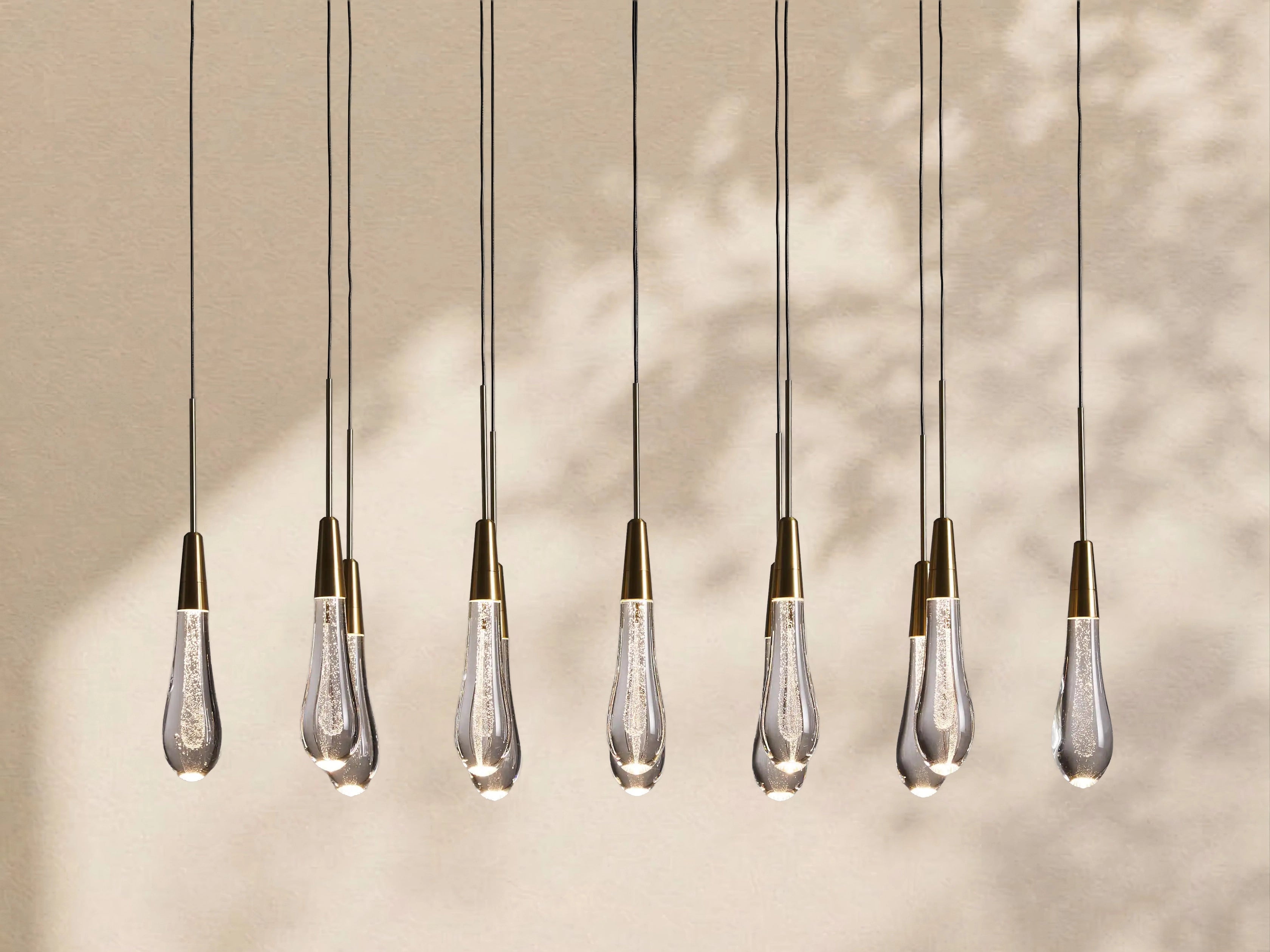 Soratai Glass Linear Chandelier