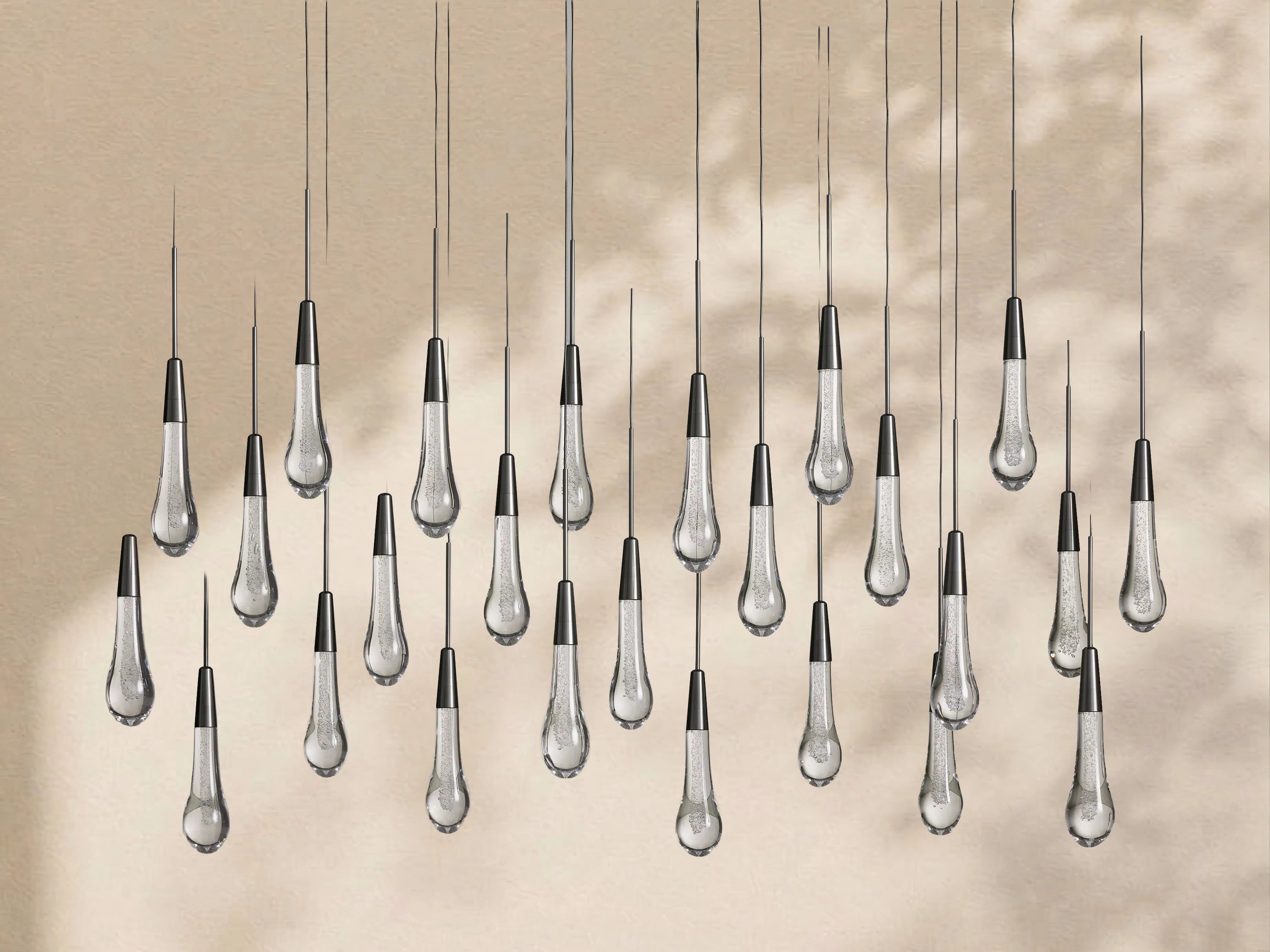 Soratai Glass Linear Chandelier