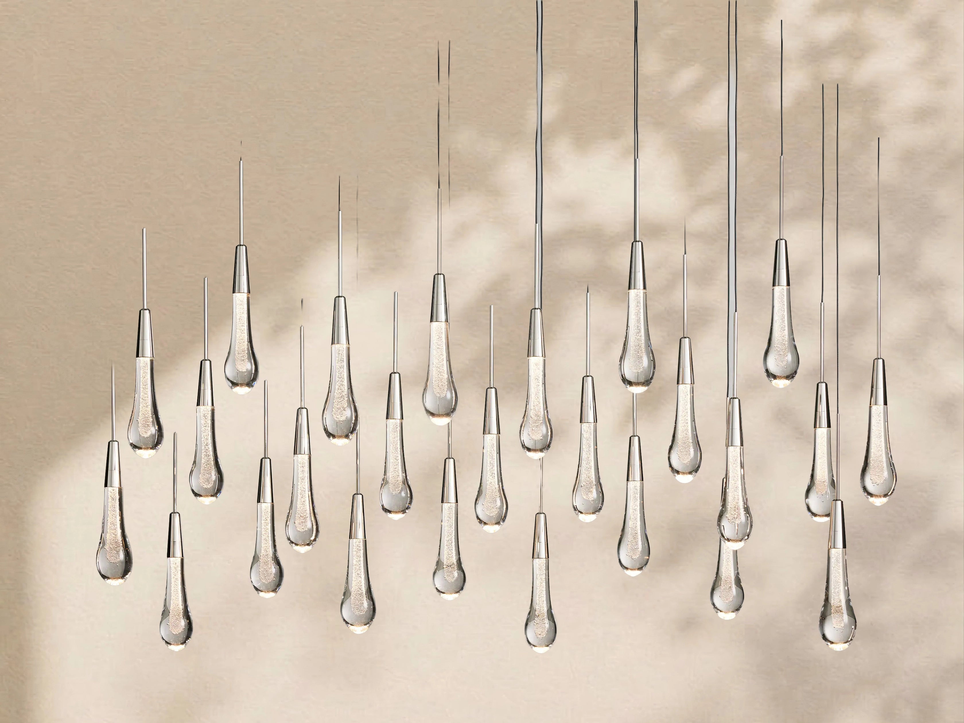 Soratai Glass Linear Chandelier