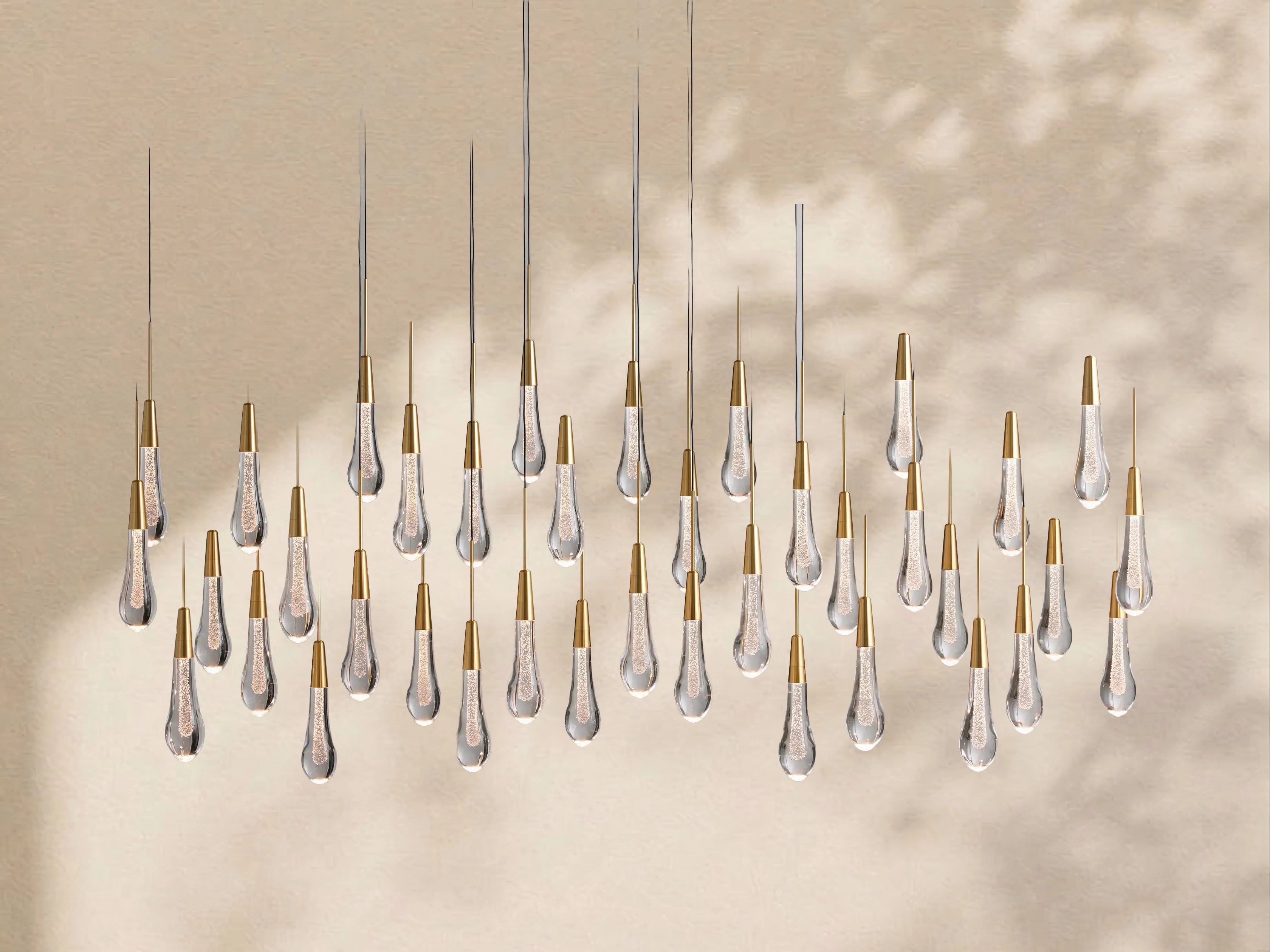 Soratai Glass Linear Chandelier