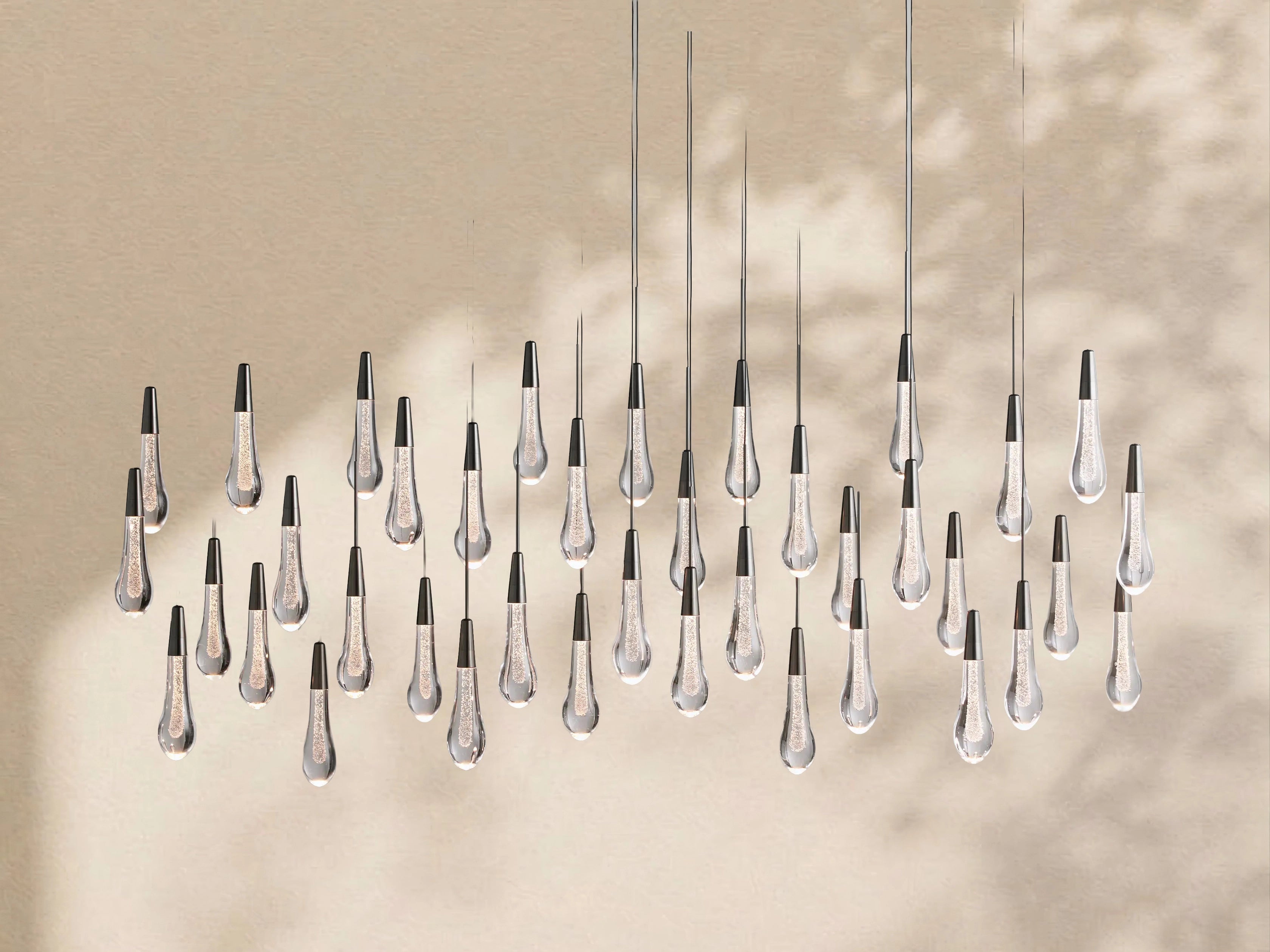 Soratai Glass Linear Chandelier