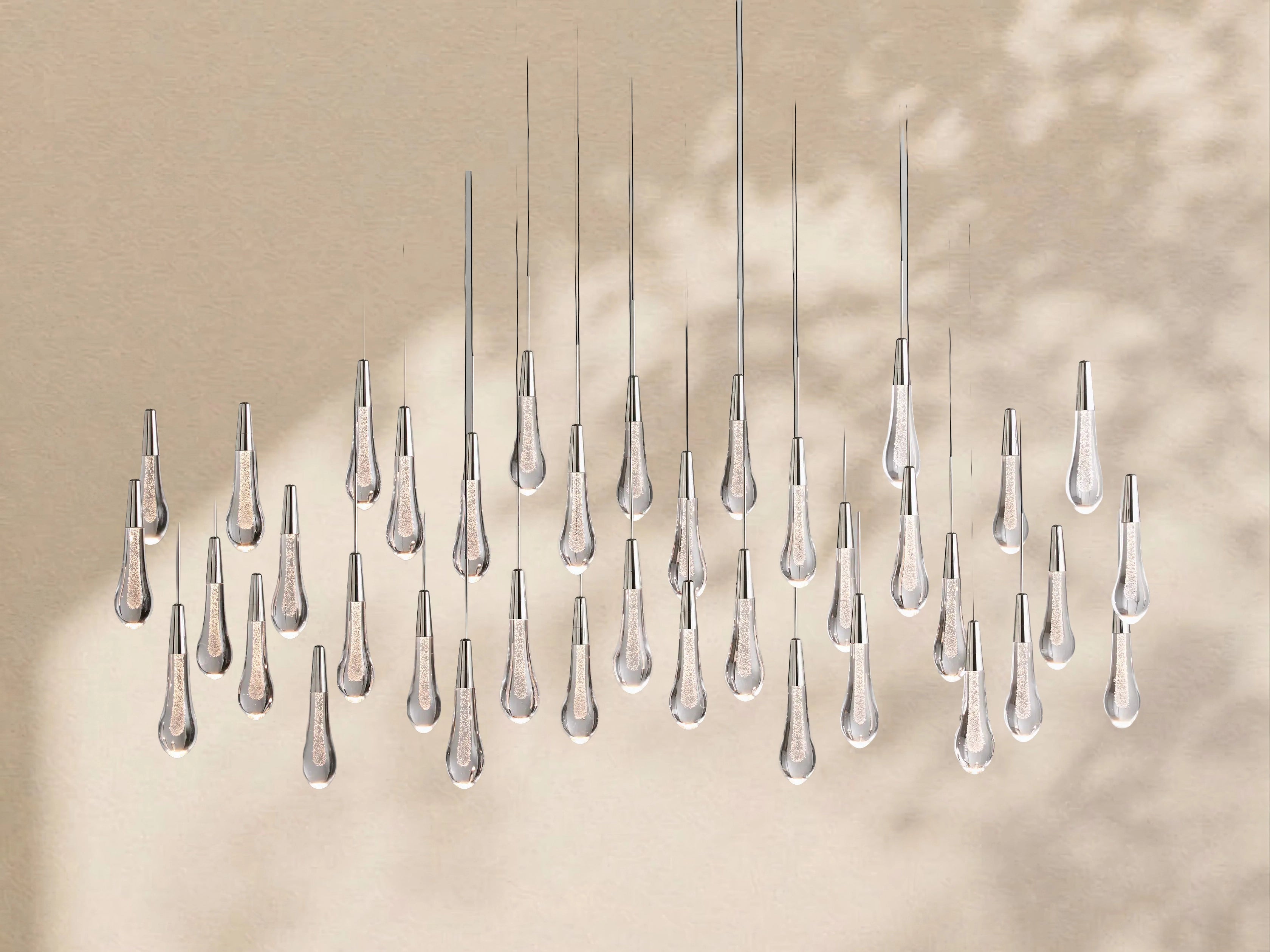 Soratai Glass Linear Chandelier