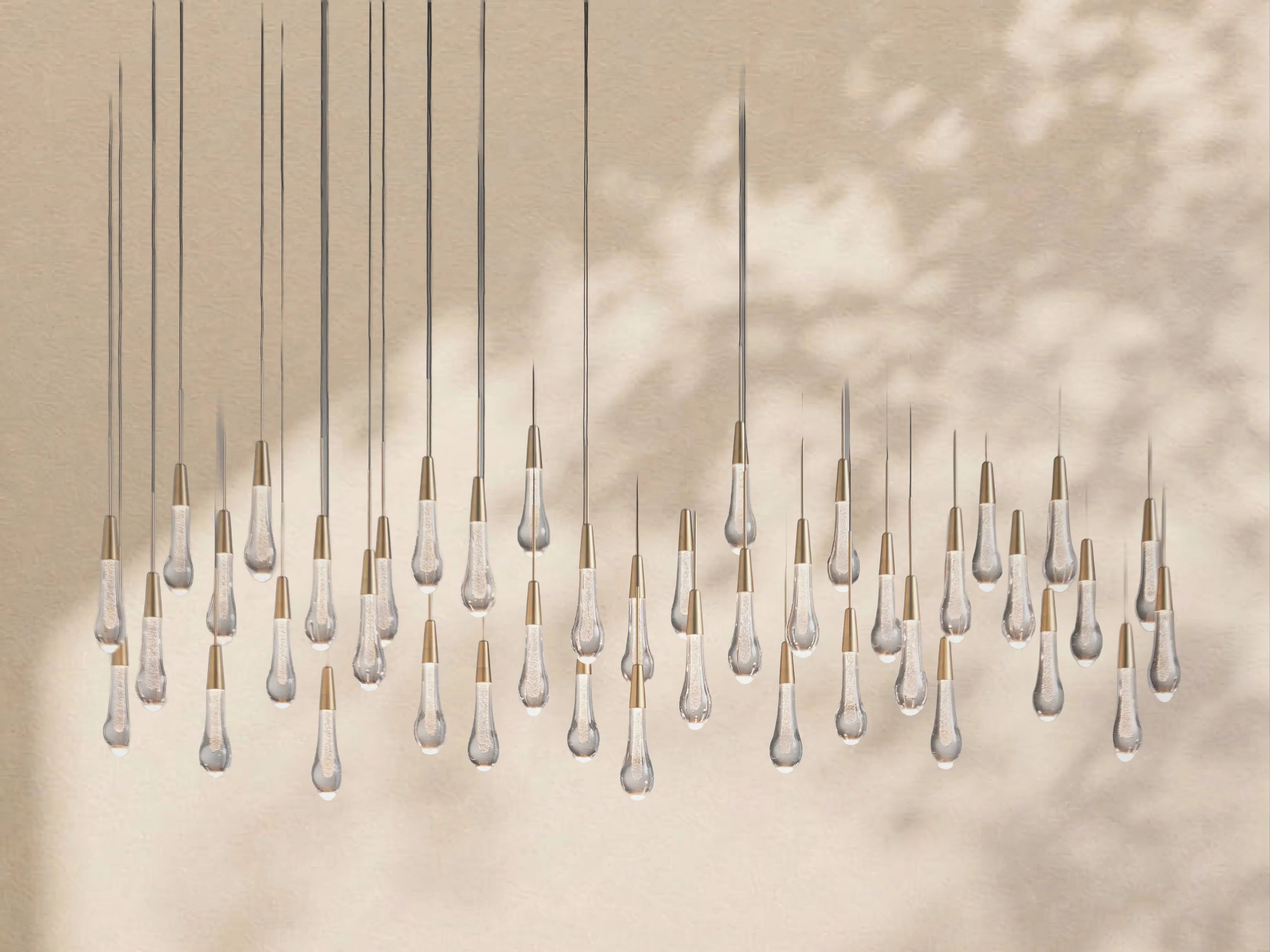 Soratai Glass Linear Chandelier