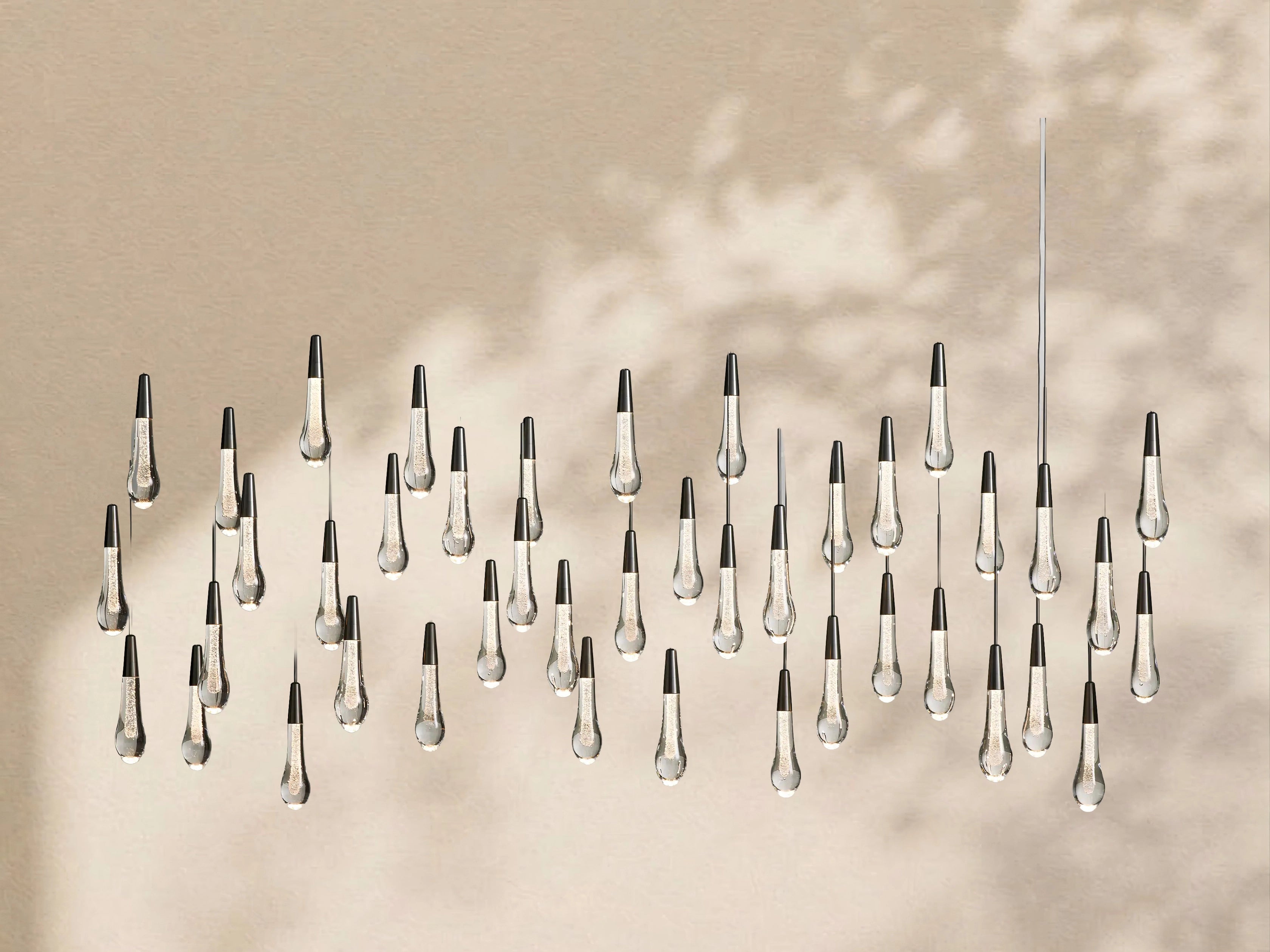 Soratai Glass Linear Chandelier