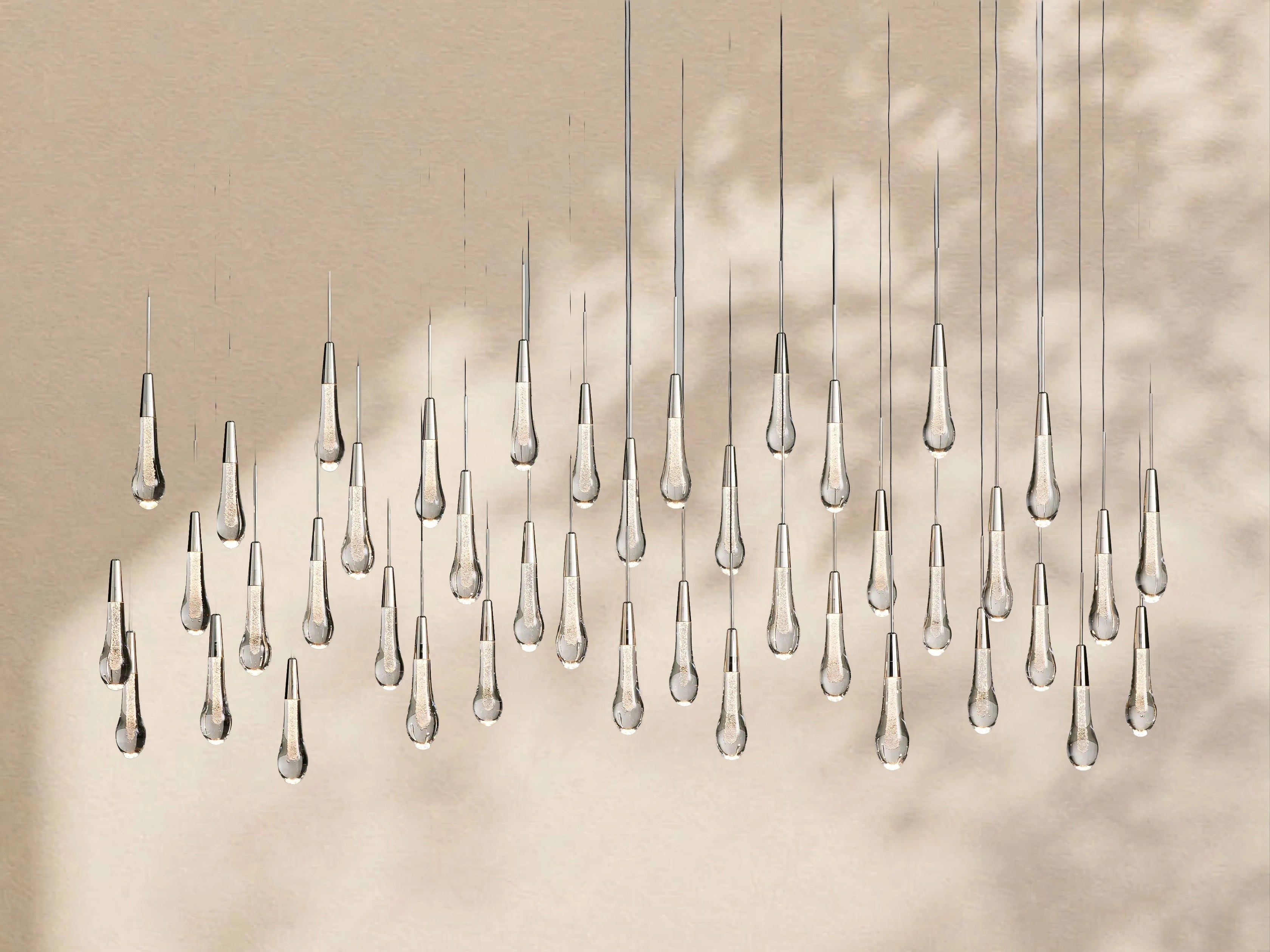 Soratai Glass Linear Chandelier