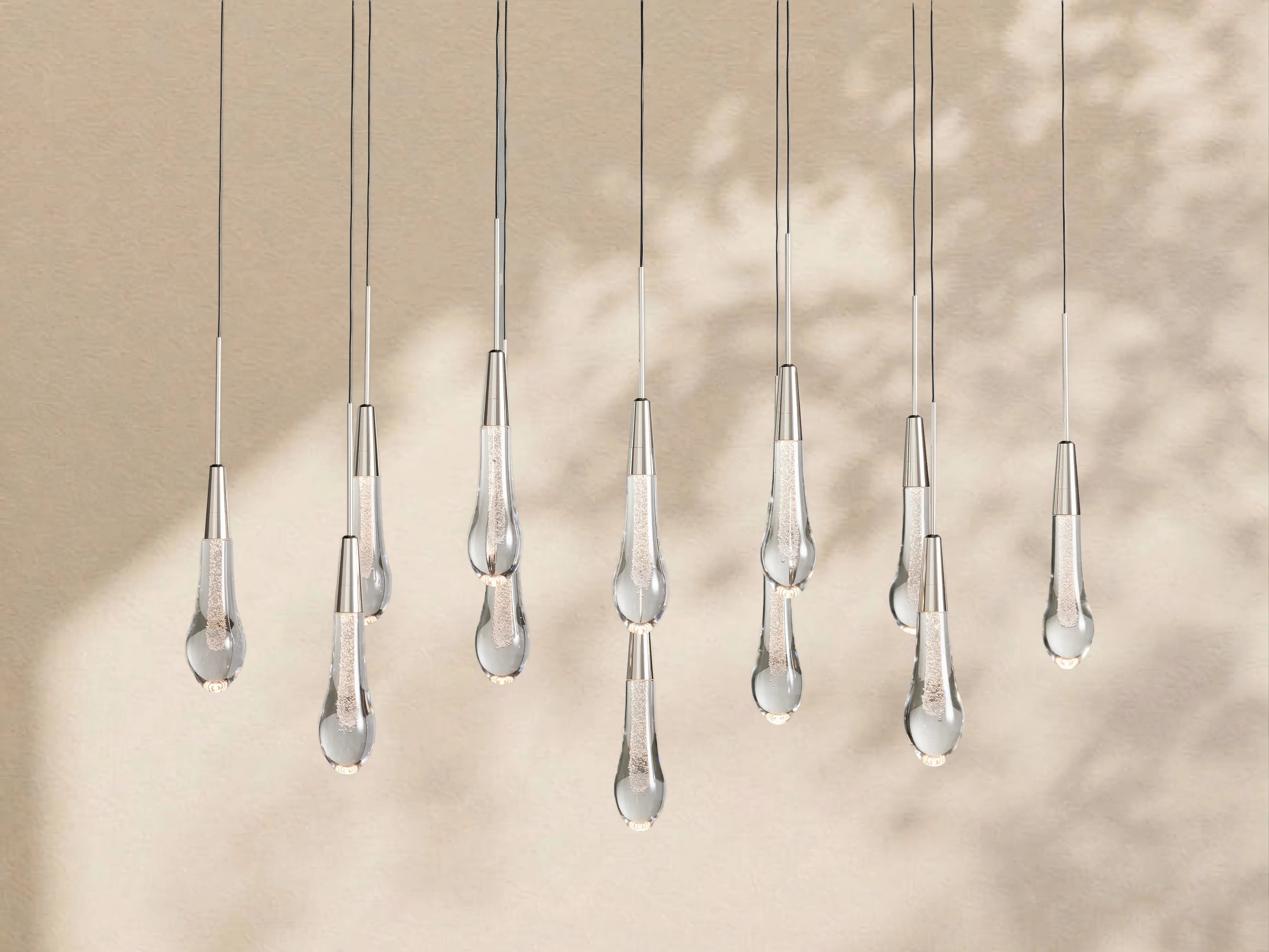 Soratai Glass Linear Chandelier