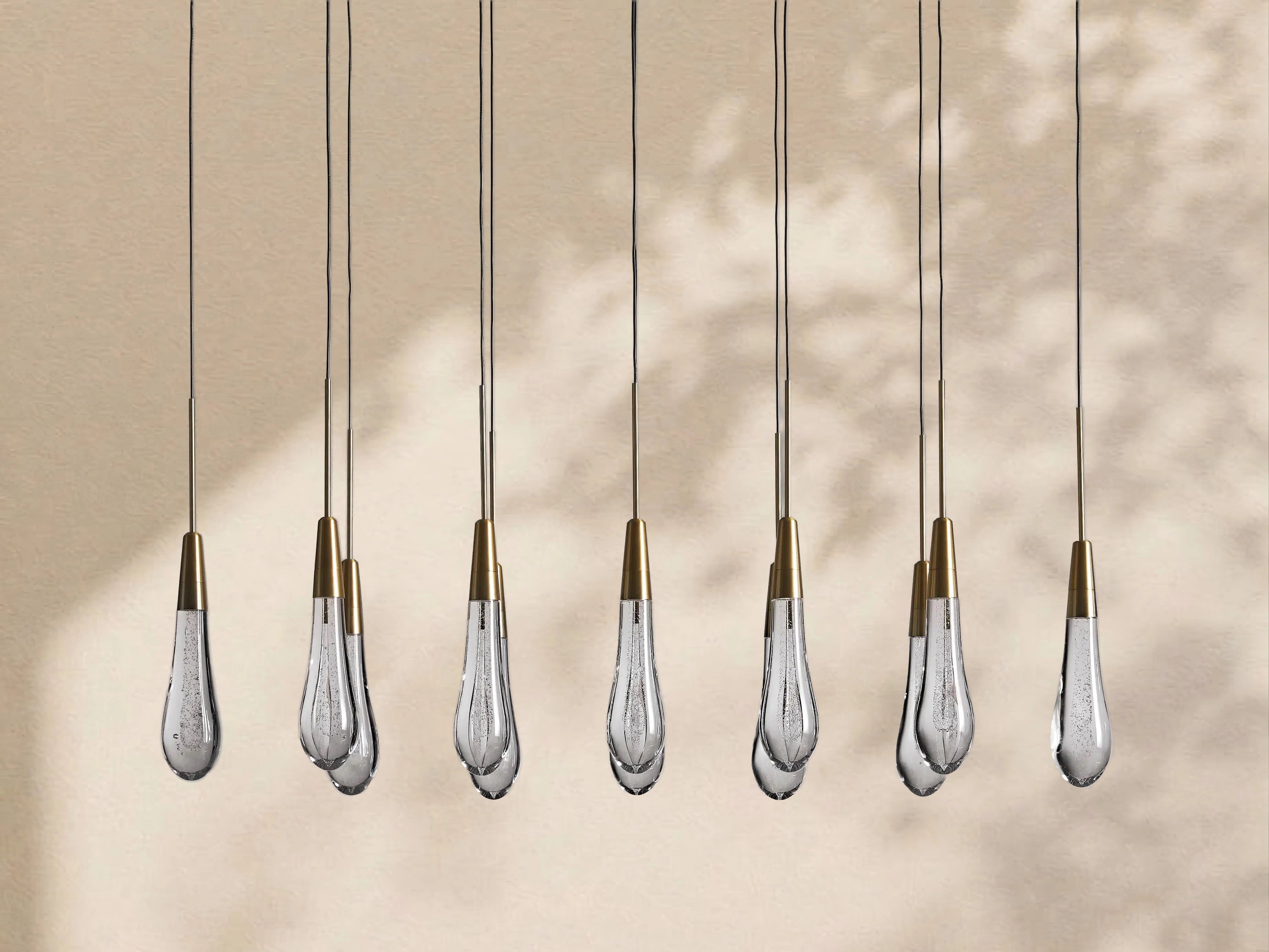 Soratai Glass Linear Chandelier