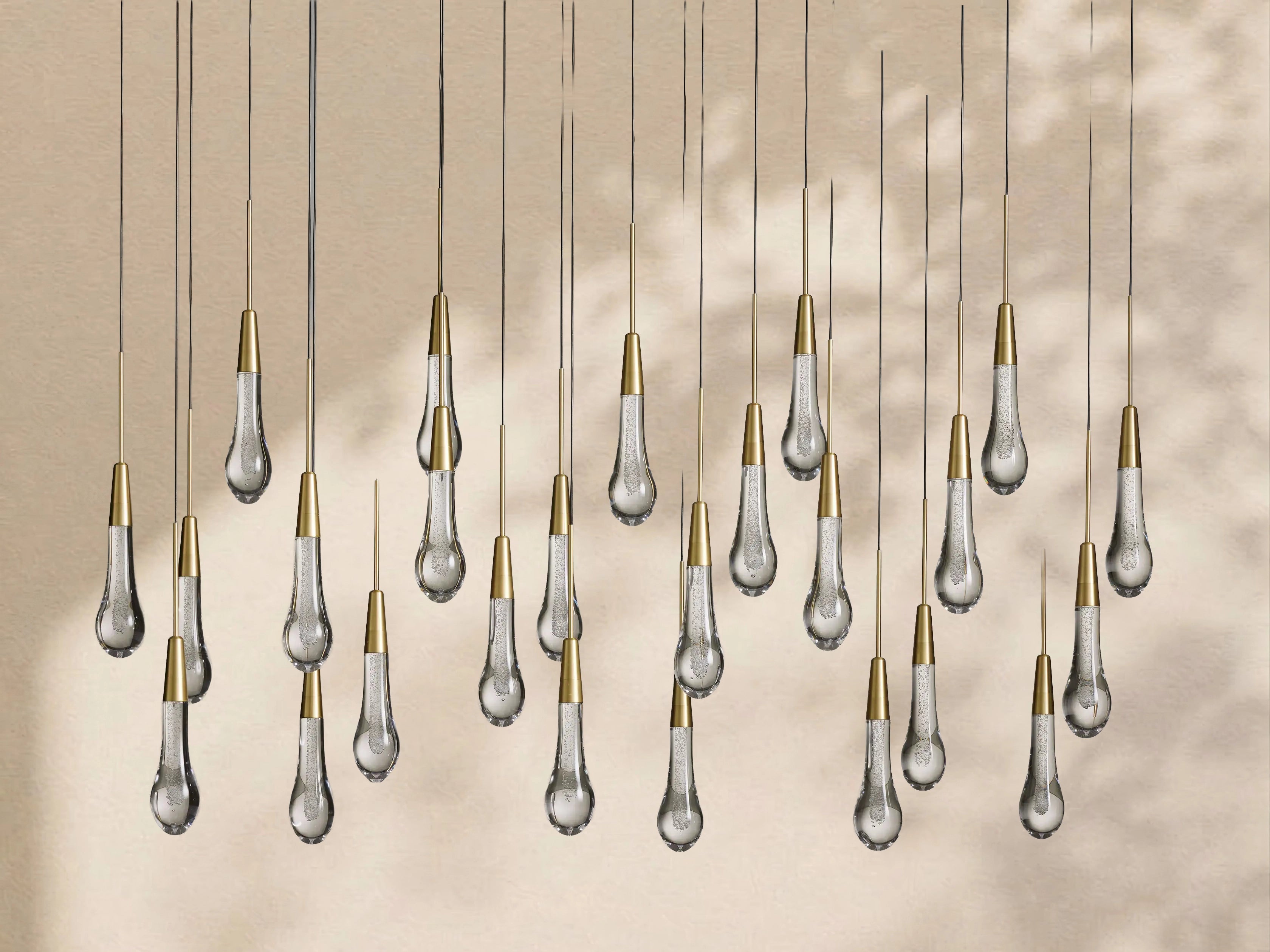 Soratai Glass Linear Chandelier