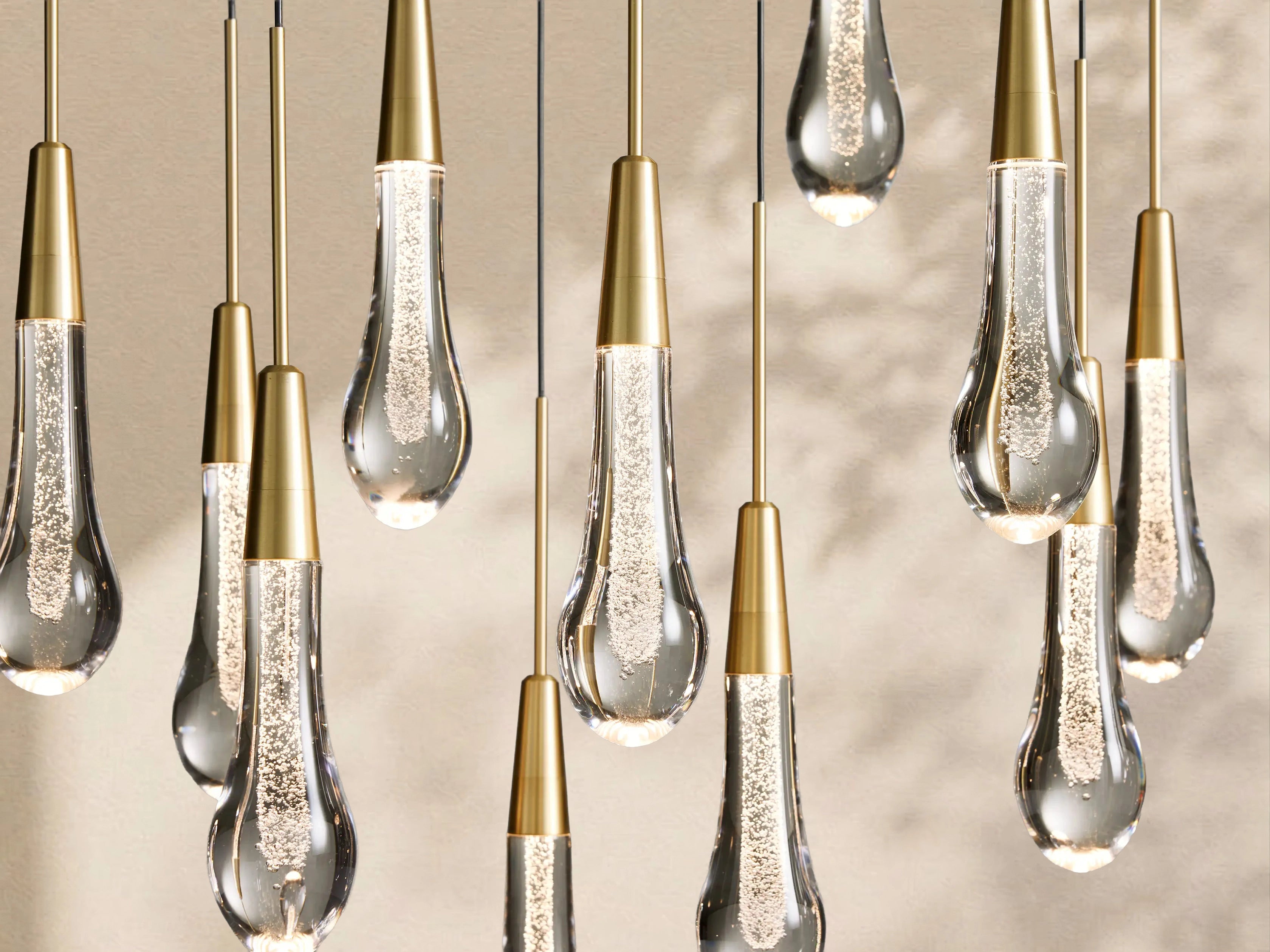 Soratai Glass Linear Chandelier