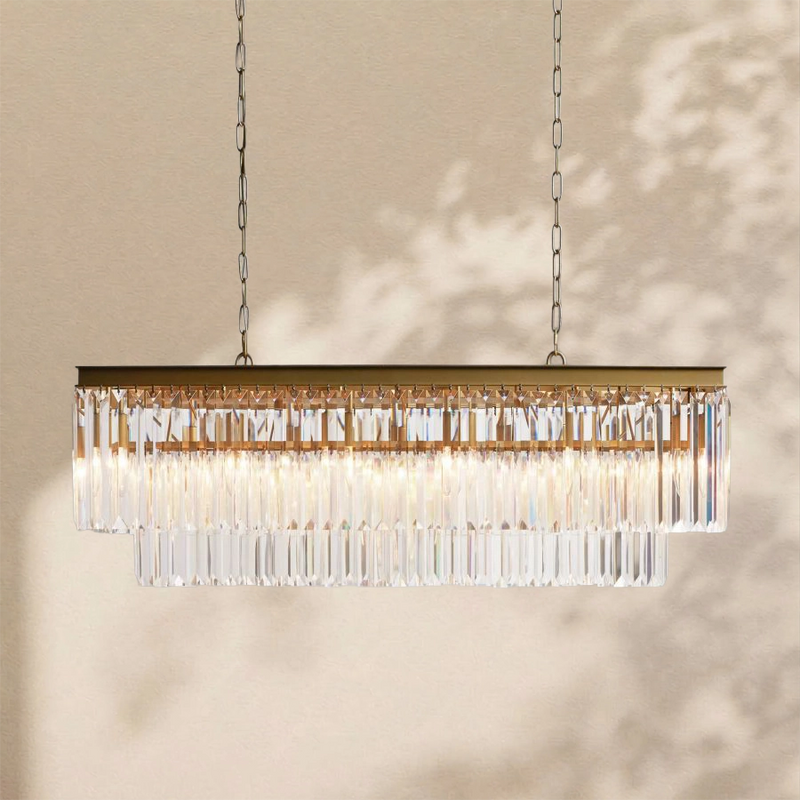 Lierand Tiered Rectangular Chandelier