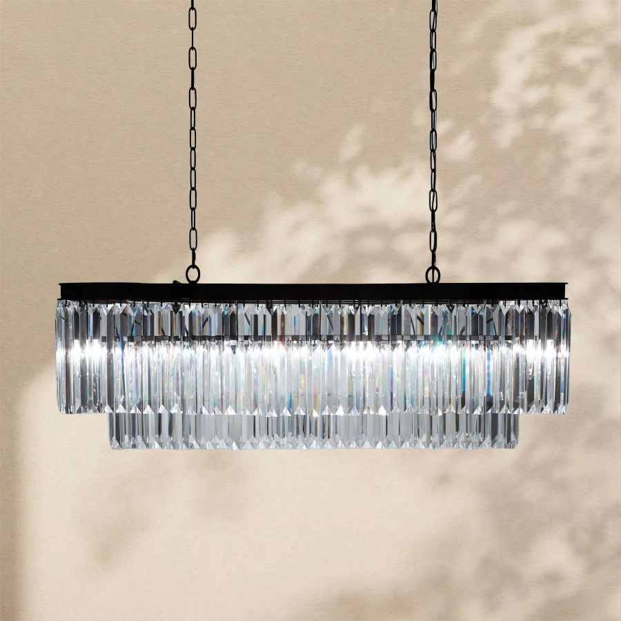 Lierand Tiered Rectangular Chandelier