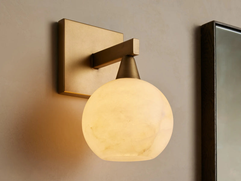 Arica Alabaster Sconce