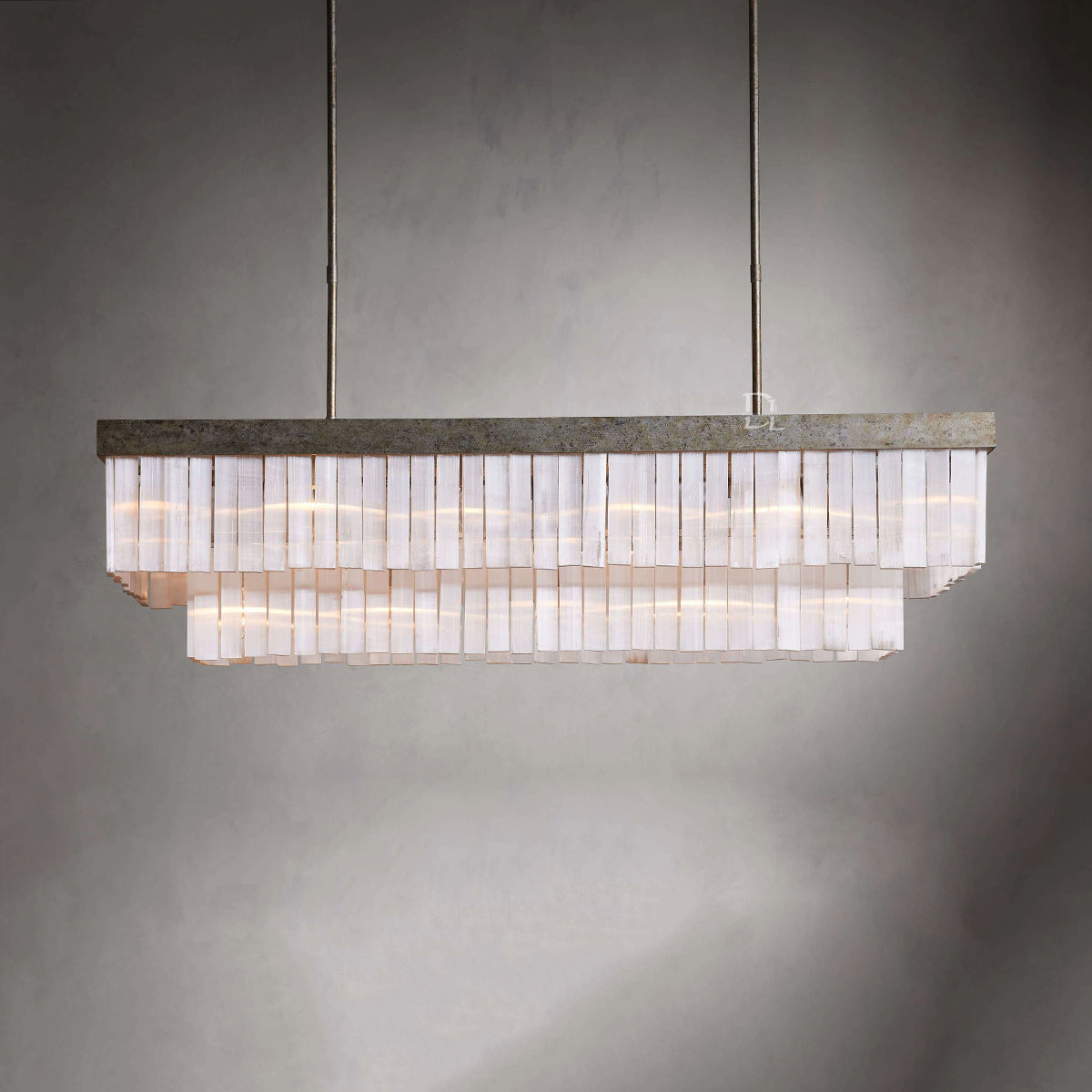 Adam Large Rectangular Chandelier
