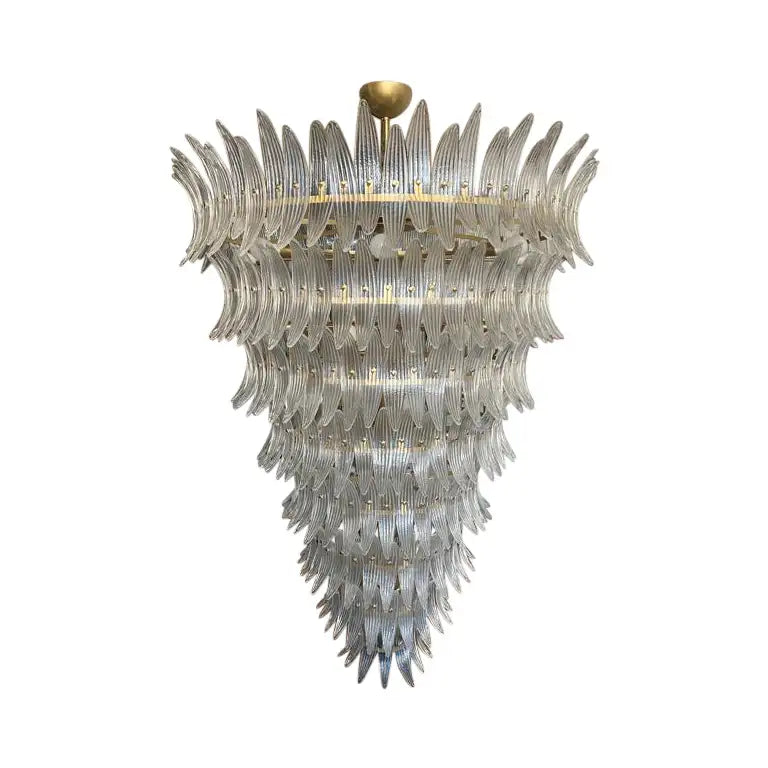 Giant Royal Palmette Murano Chandelier