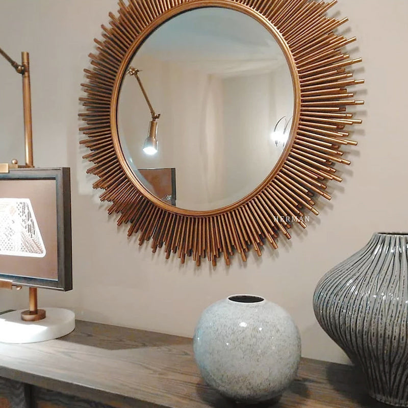 Althely Oval Wall Mirror