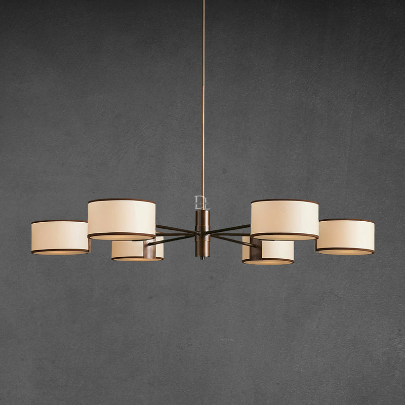 Tambour Round Chandelier