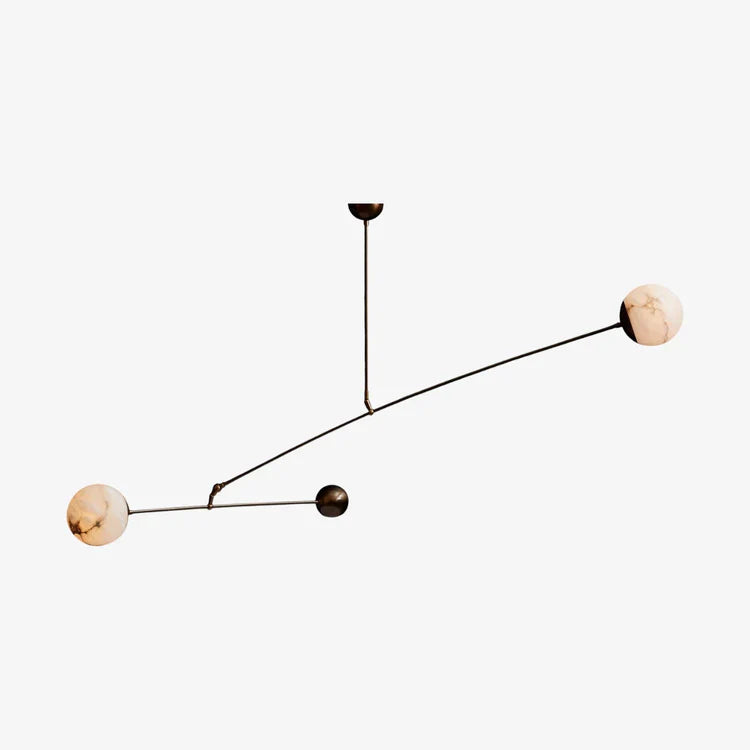 Alabaster Mobile Chandelier