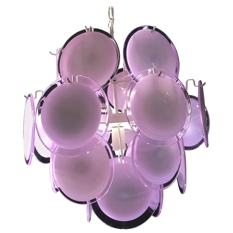 Vistosi Disc Murano Chandelier