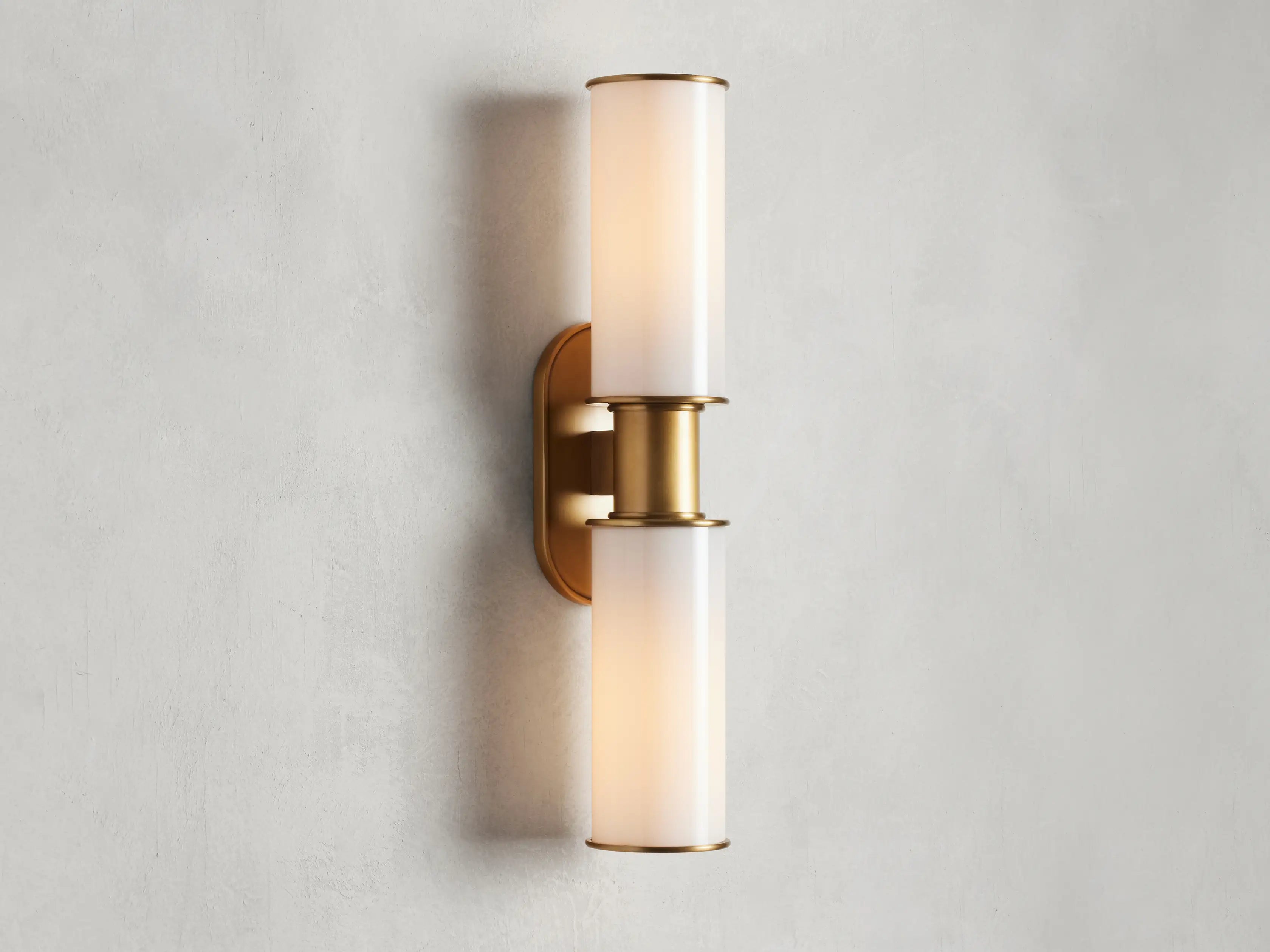 Aylan Double Sconce in Milk