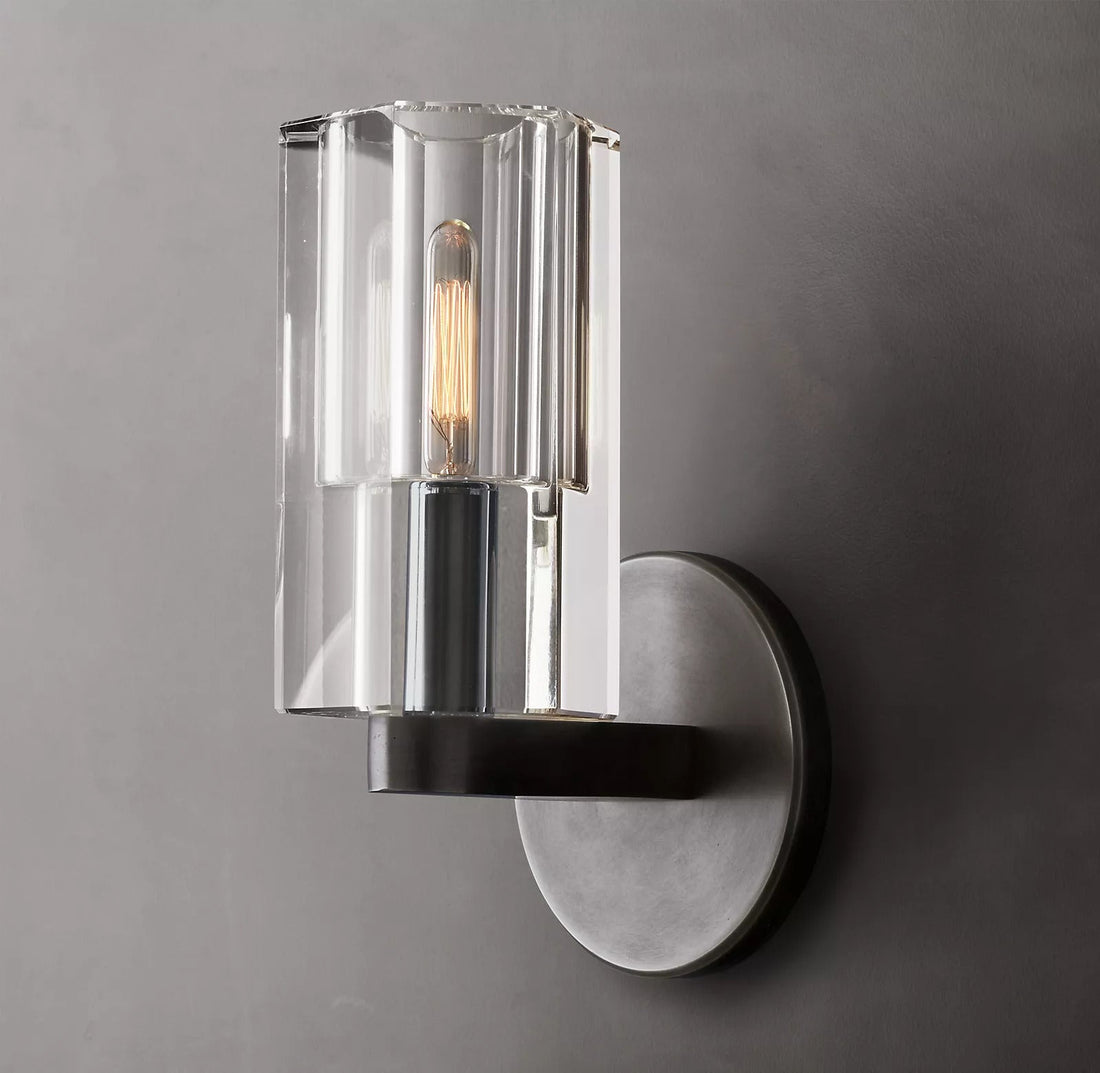 Arcardes Crystal Cup Wall Sconce