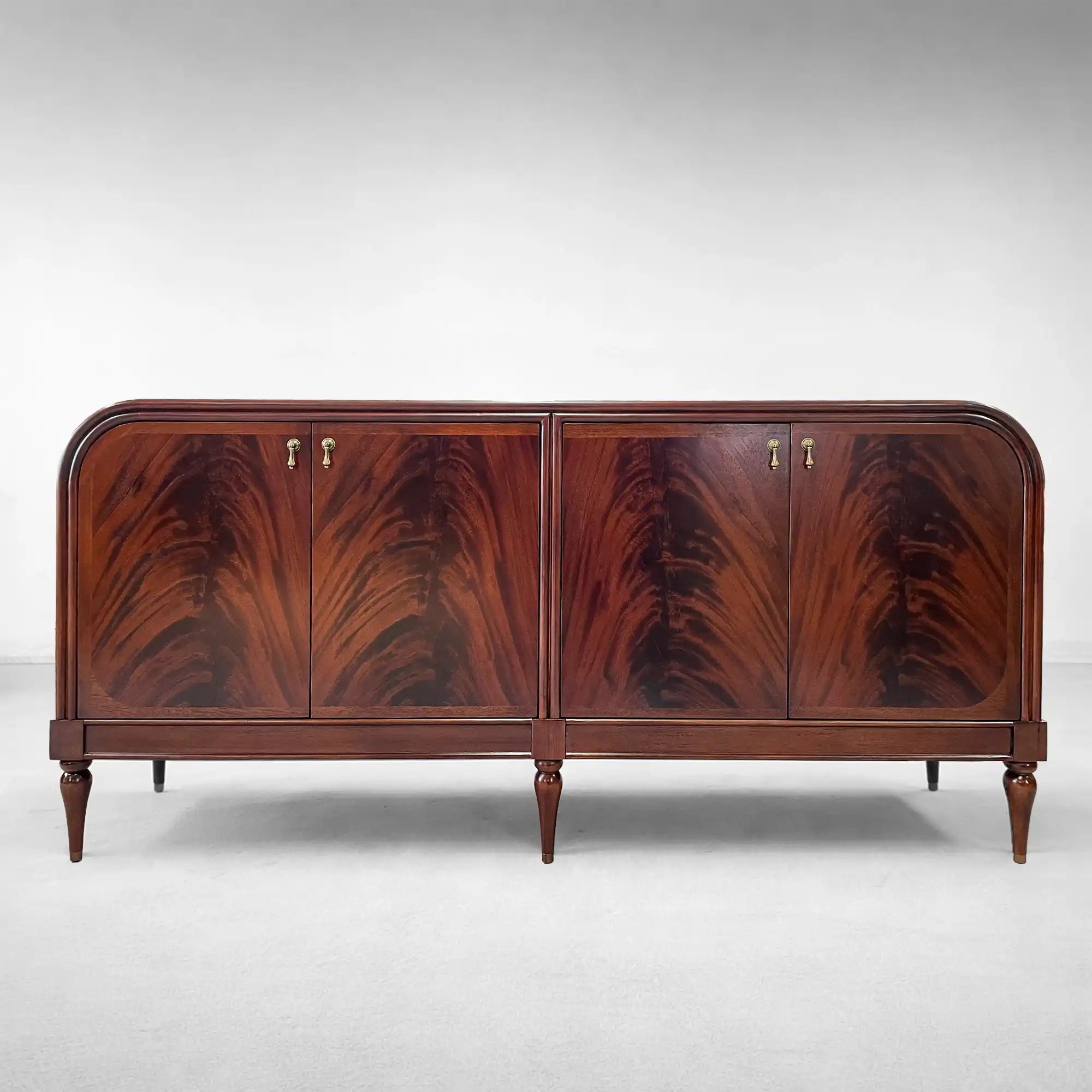 Francois Vintage Sideboard Mahogany buffet Storage Cabinet Wood Entryways Cabinet