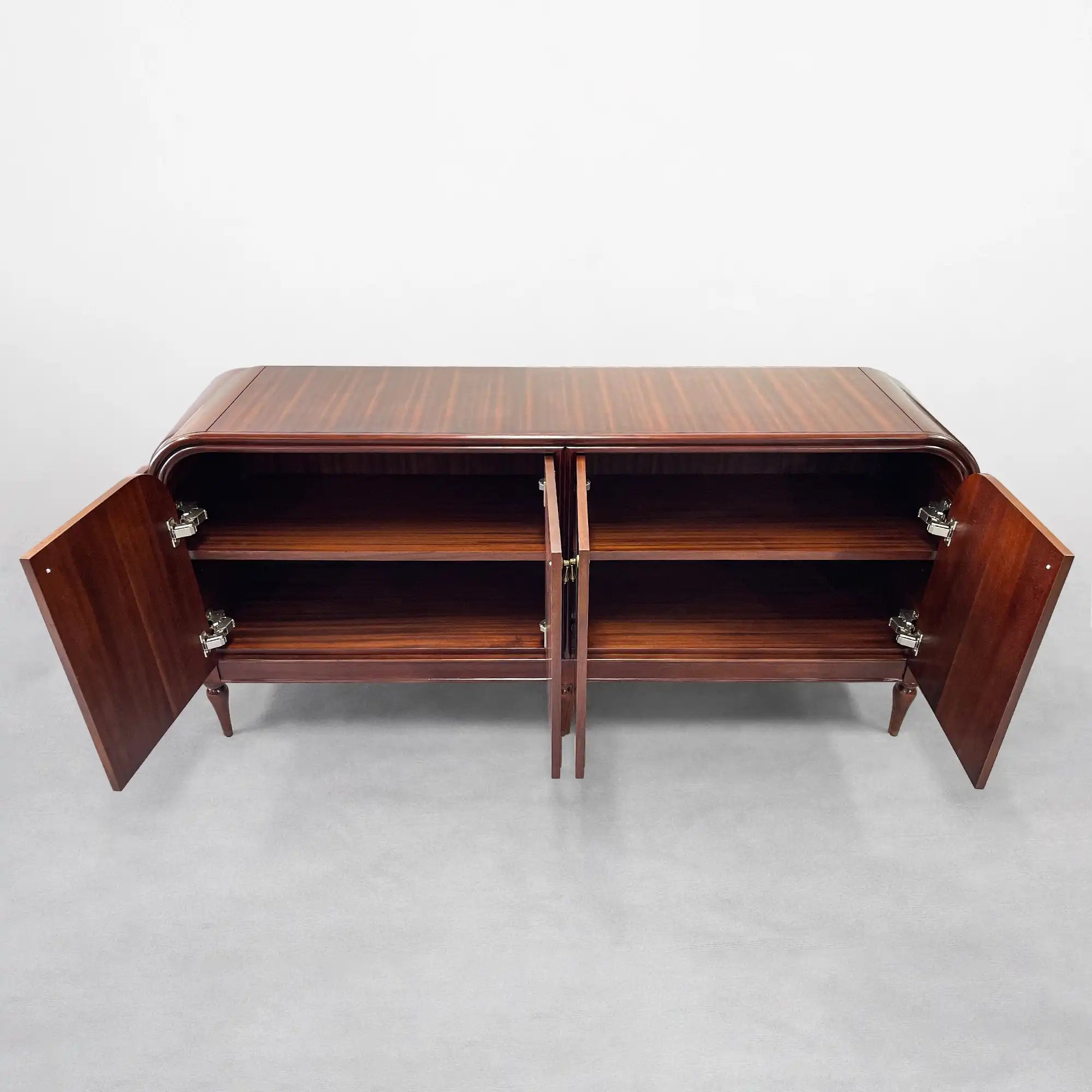 Francois Vintage Sideboard Mahogany buffet Storage Cabinet Wood Entryways Cabinet
