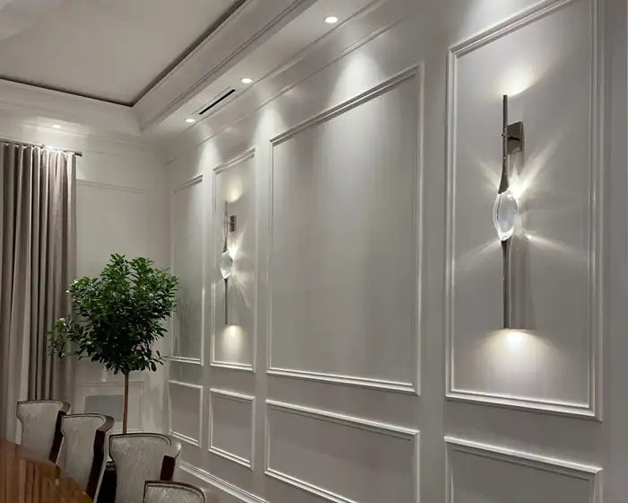 Pezzo Single Crystal Wall Sconce