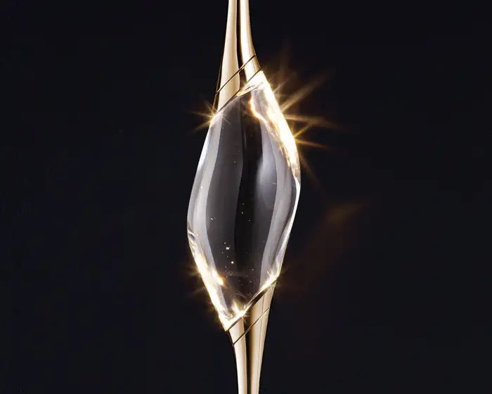 Pezzo Crystal Linear Chandelier 51" 59"