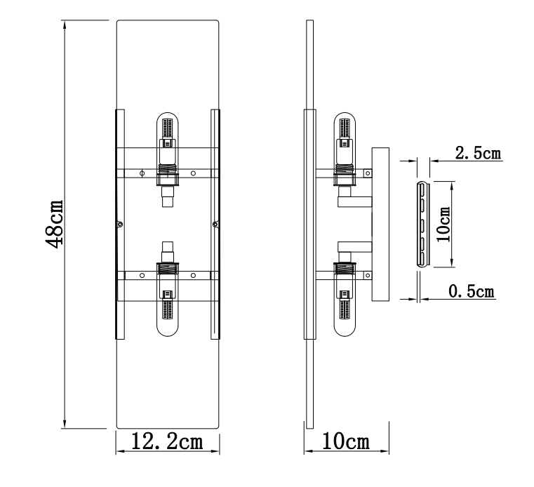 Mosman Linear Wall Sconce