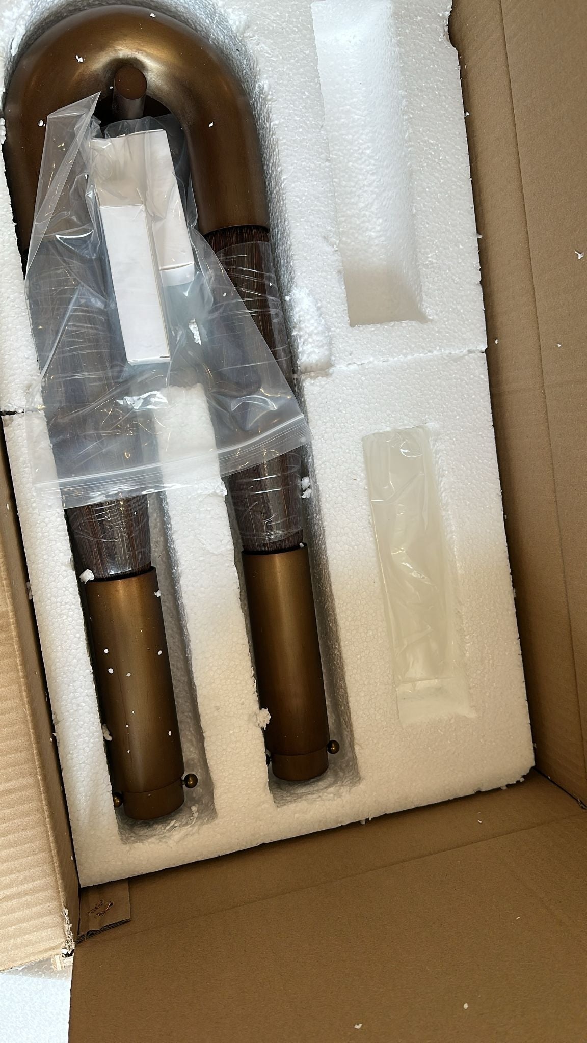 Double Head Antonia Horsehair Sconce