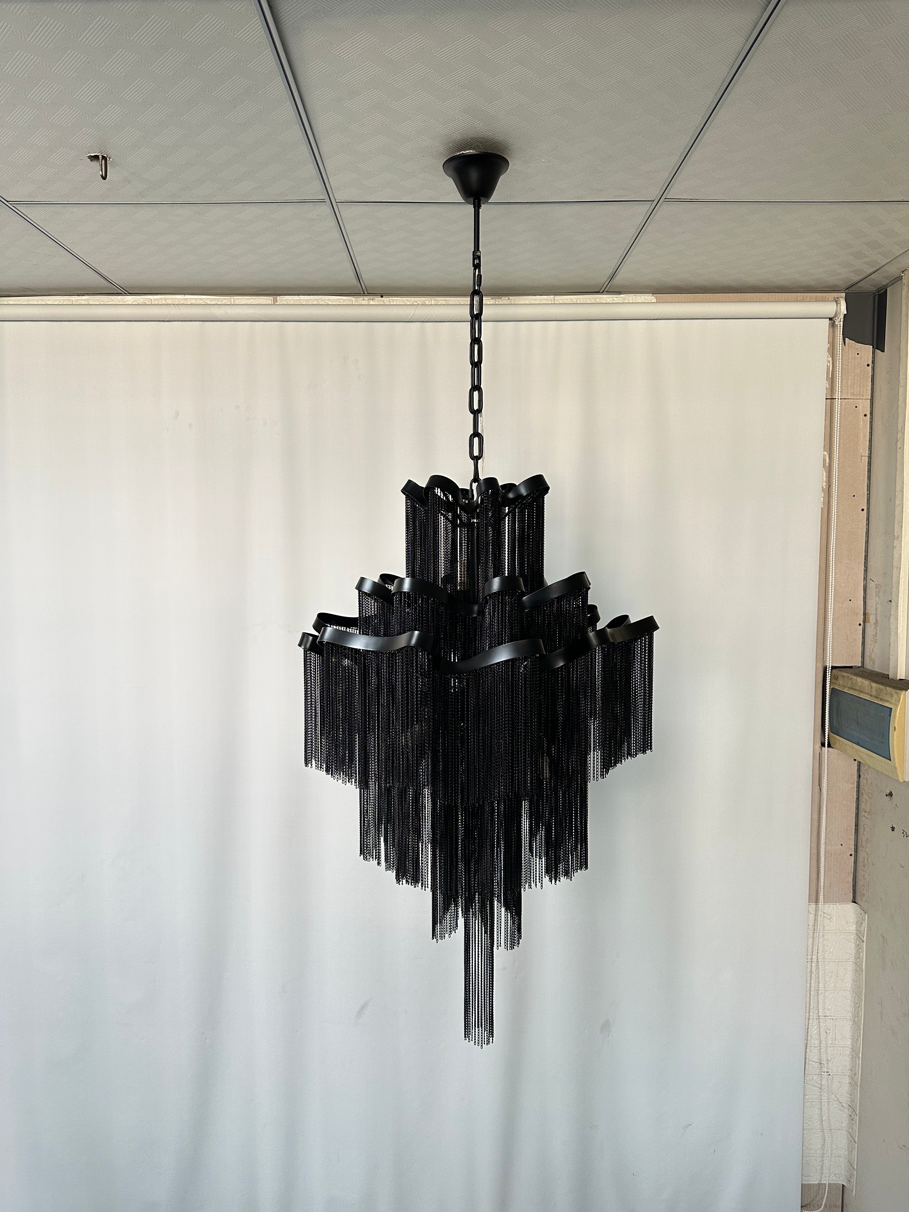 Stream Chain Chandelier
