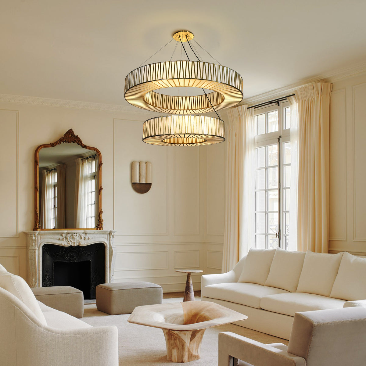 Junte 2-Tier Round Chandelier