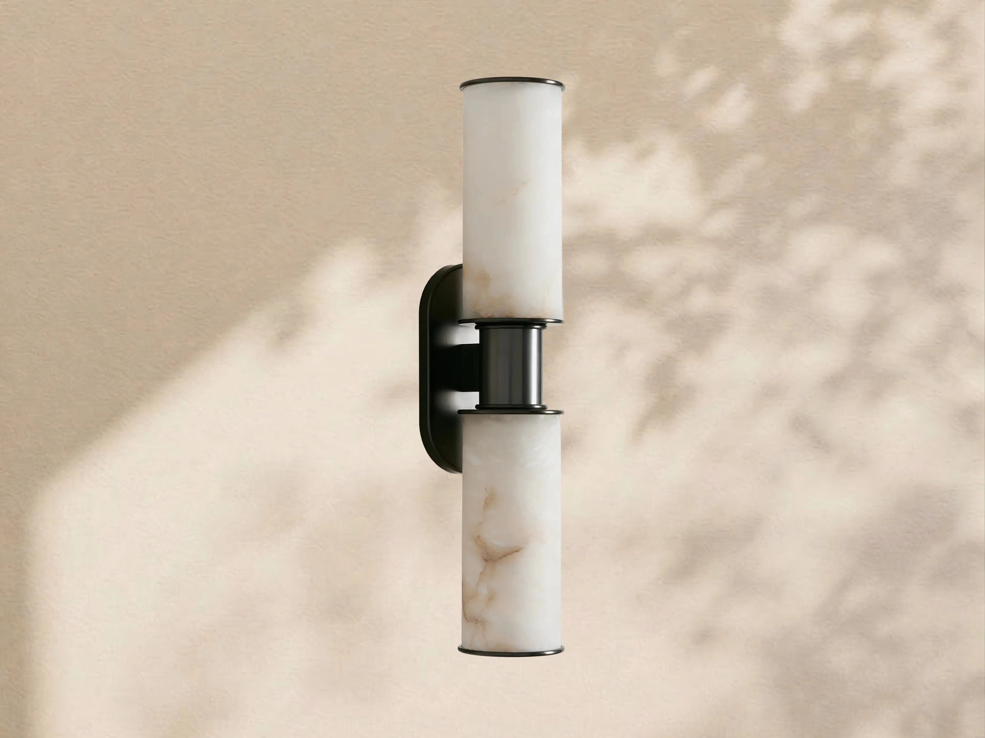 Aylan Double Sconce in Alabaster