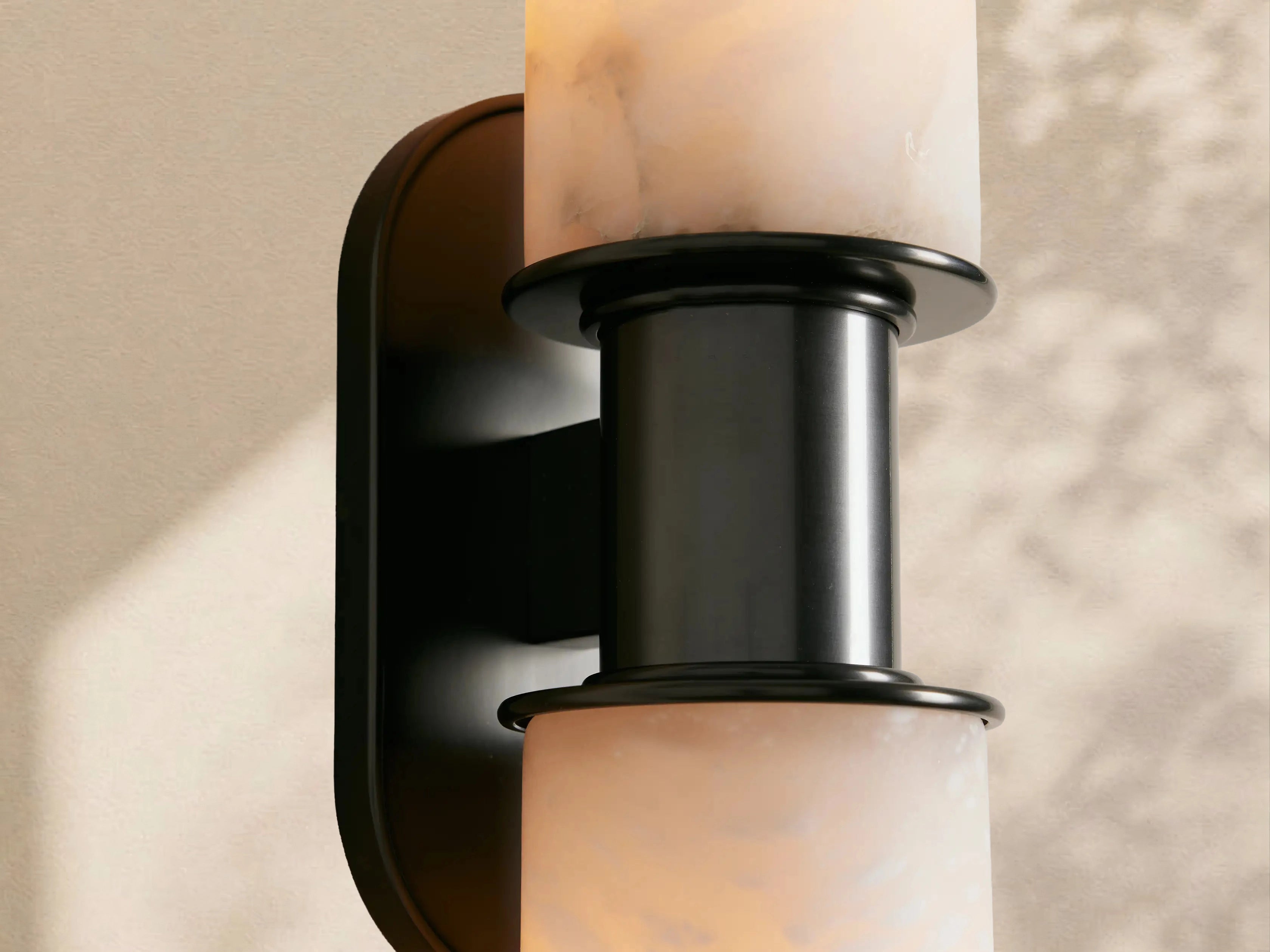Aylan Double Sconce in Alabaster