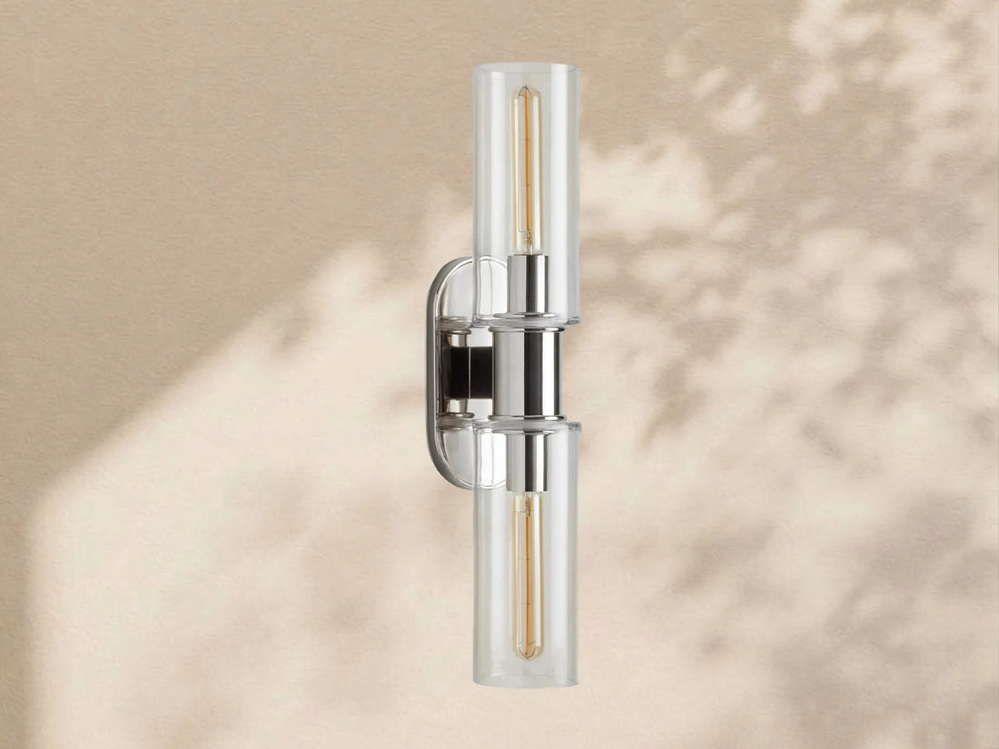 Aylan Double Sconce in Clear