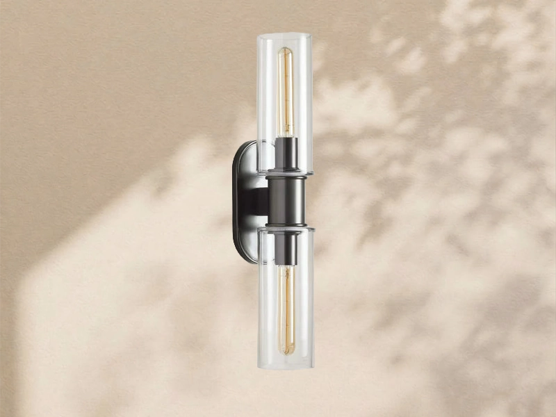 Aylan Double Sconce in Clear