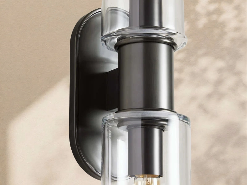 Aylan Double Sconce in Clear