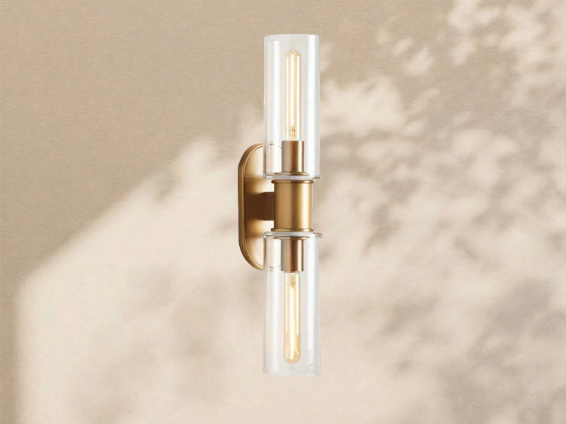 Aylan Double Sconce in Clear