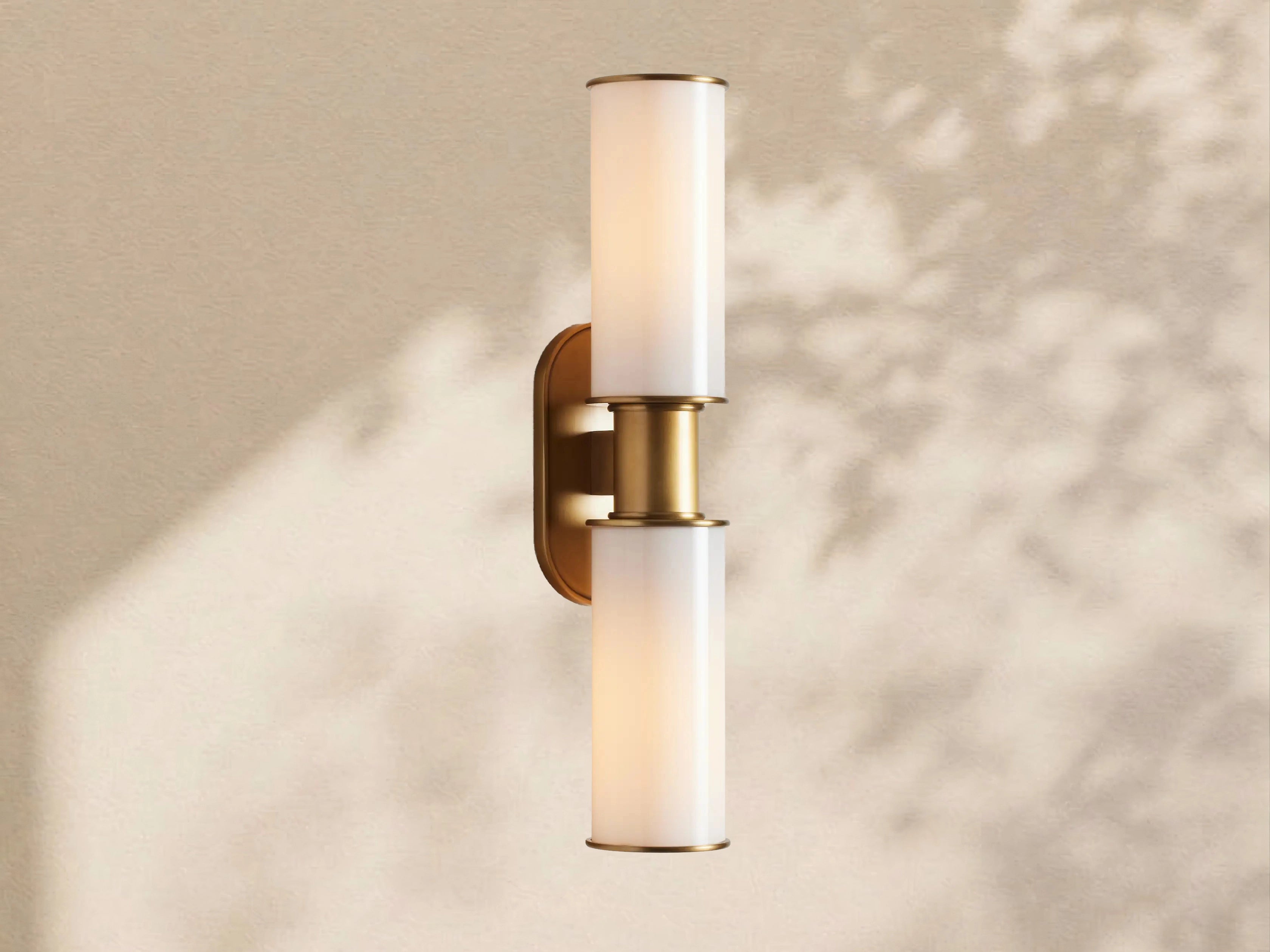 Aylan Double Sconce in Milk