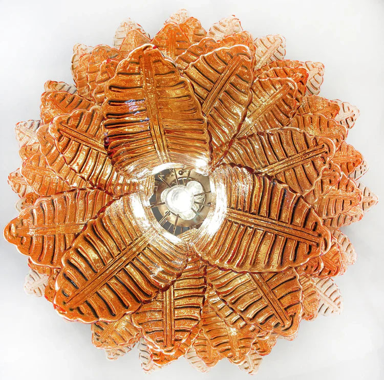 Felci Murano Glass Chandelier