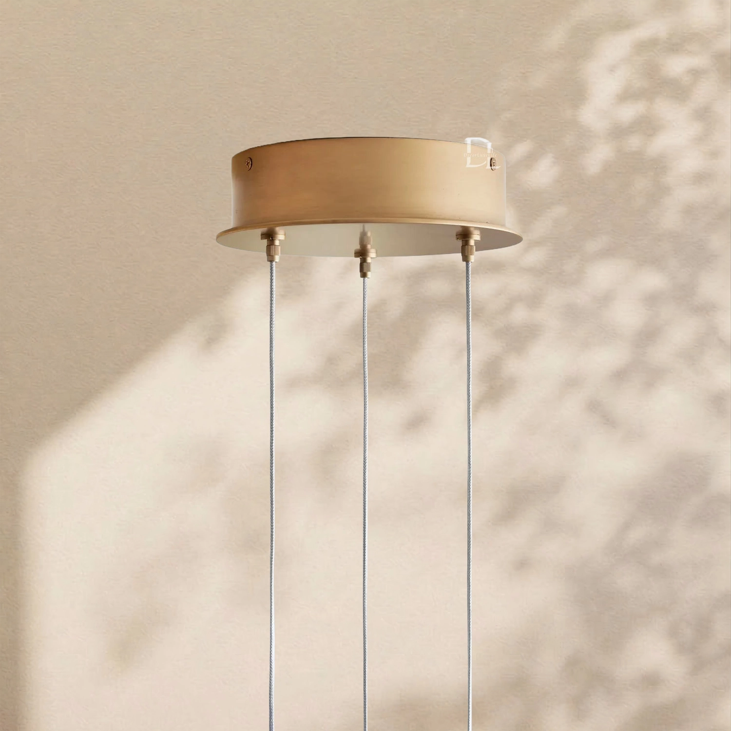 Arica Alabaster Round Chandelier