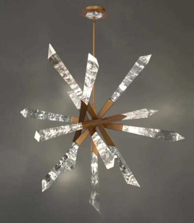 Axel Crystal Pendant 36"