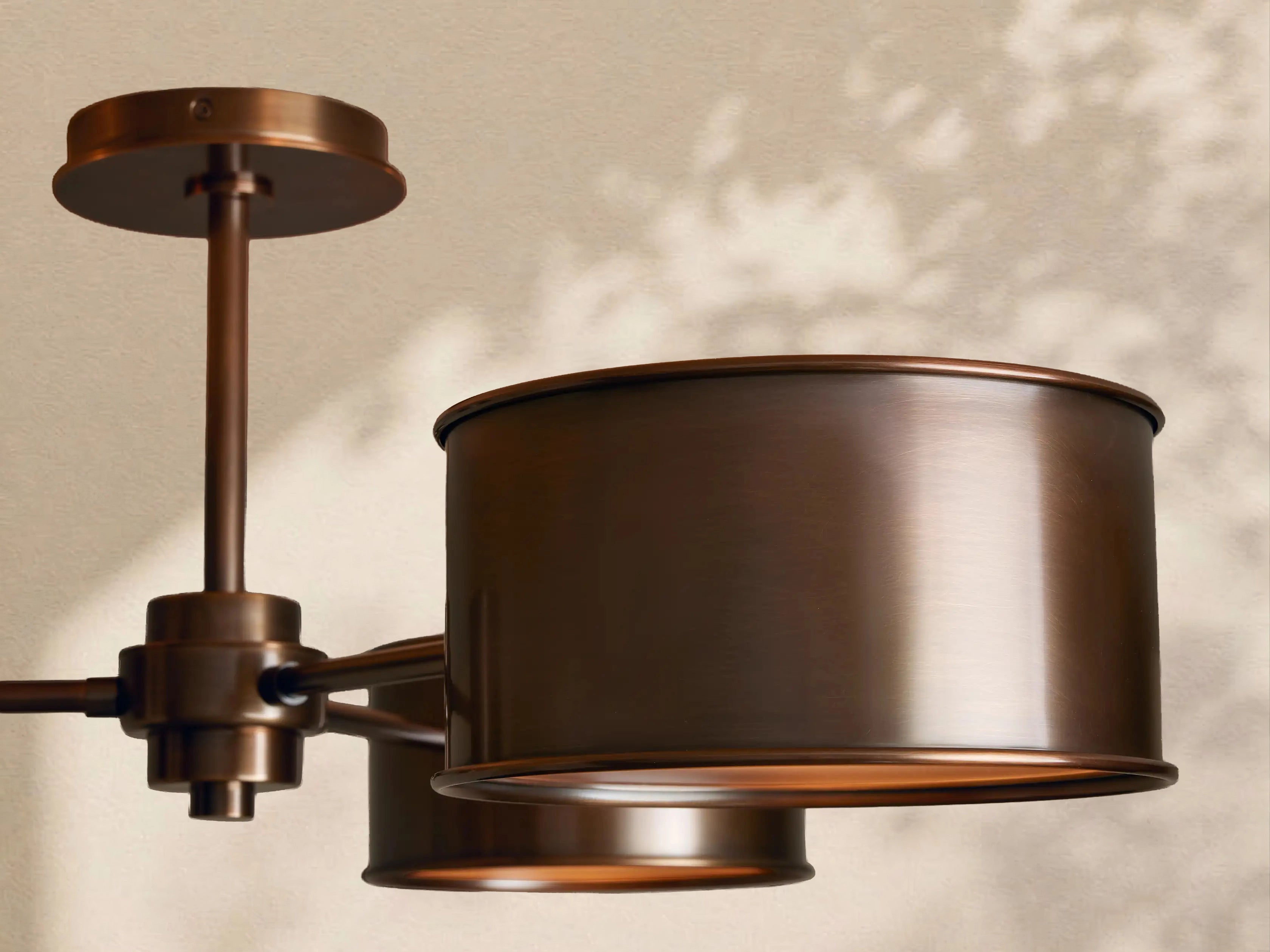 Tambour Metal Flush Mount